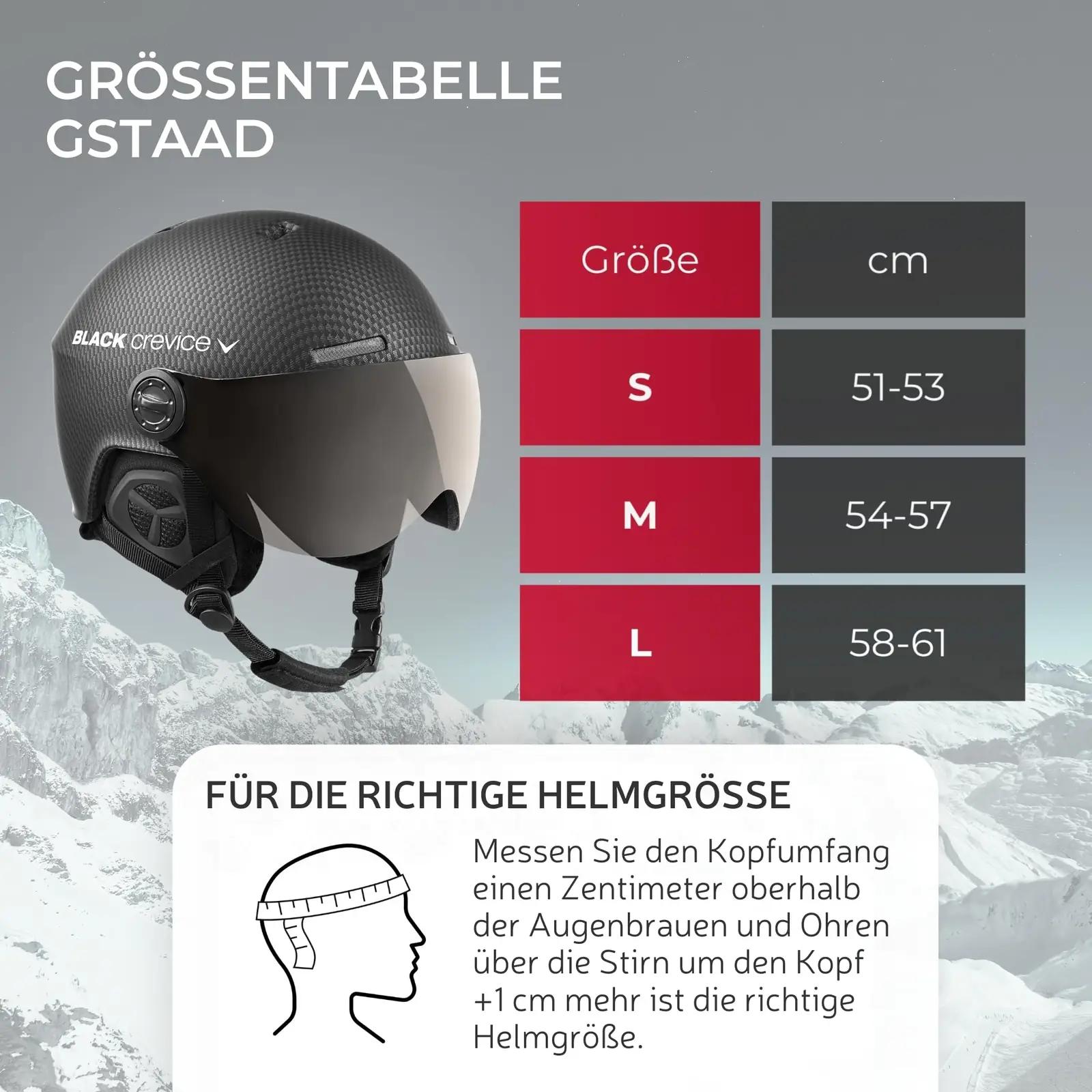 Black Crevice kergelt tugev skihelm visiooni eest kaitsev sirmiga – pilt 6