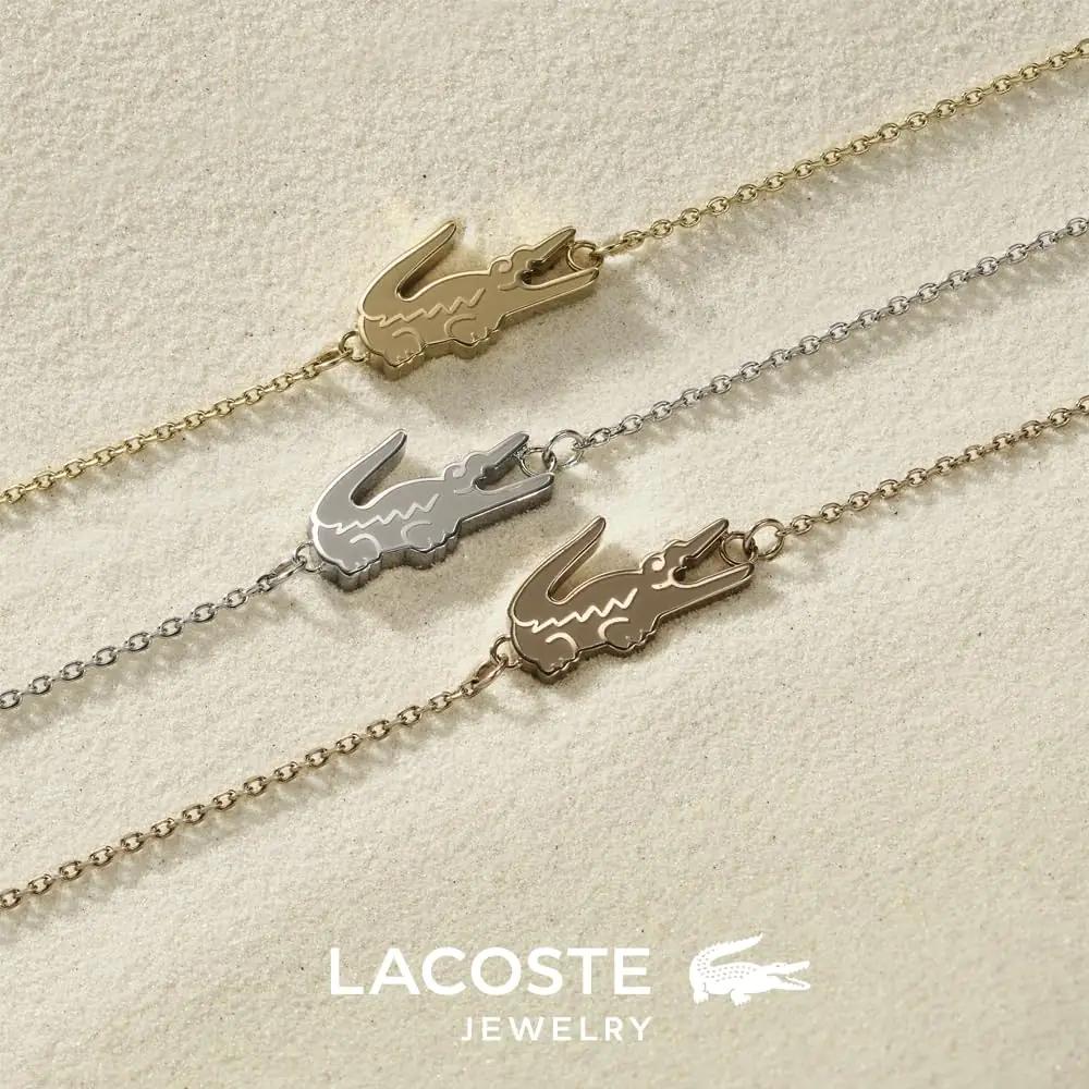 Lacoste roostevaba terasest käeehe – elegantne crocodile kujundus – lisavaade