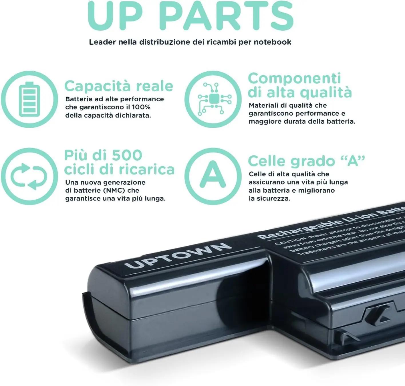 UP PARTS vastupidav sülearvuti aku – sobib HP sülearvutitele – pilt 6
