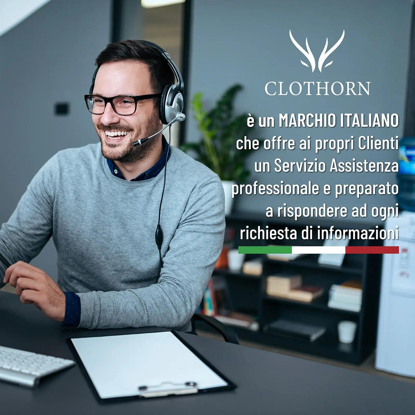 Clothorn Itaaliast pärit naturaalne nahk-kuivatustort 55×36 cm – pilt 8
