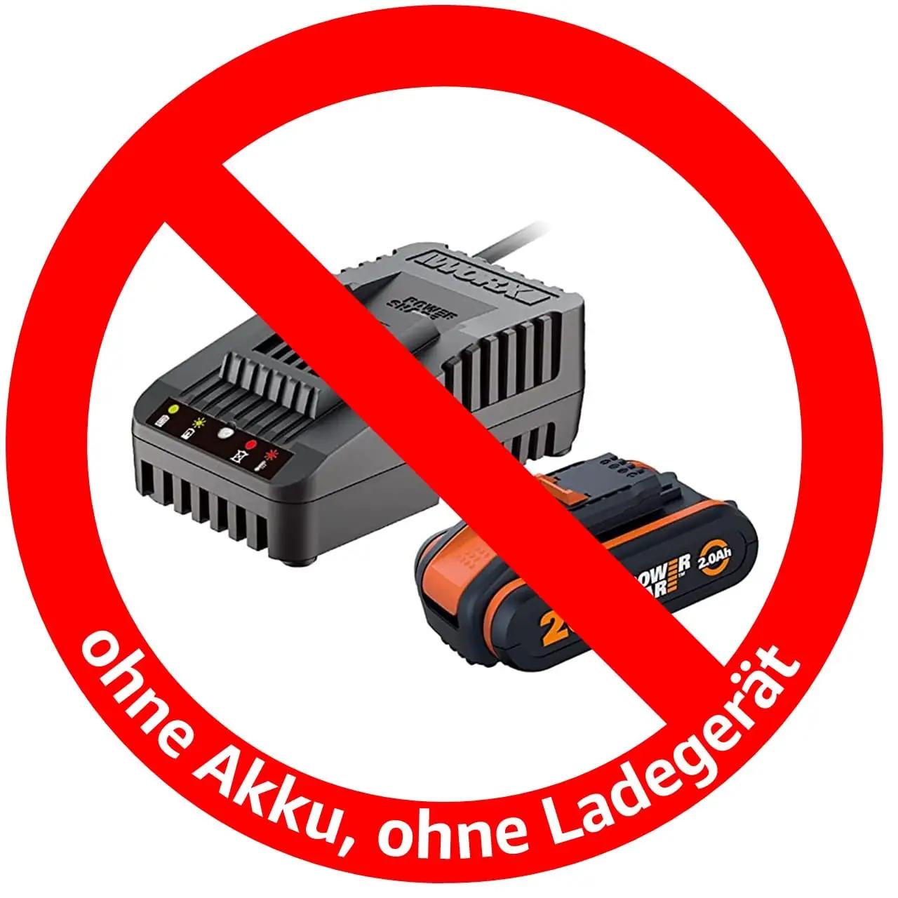 WORX WG584E.9 lehepuhurid – detailne lähivaade
