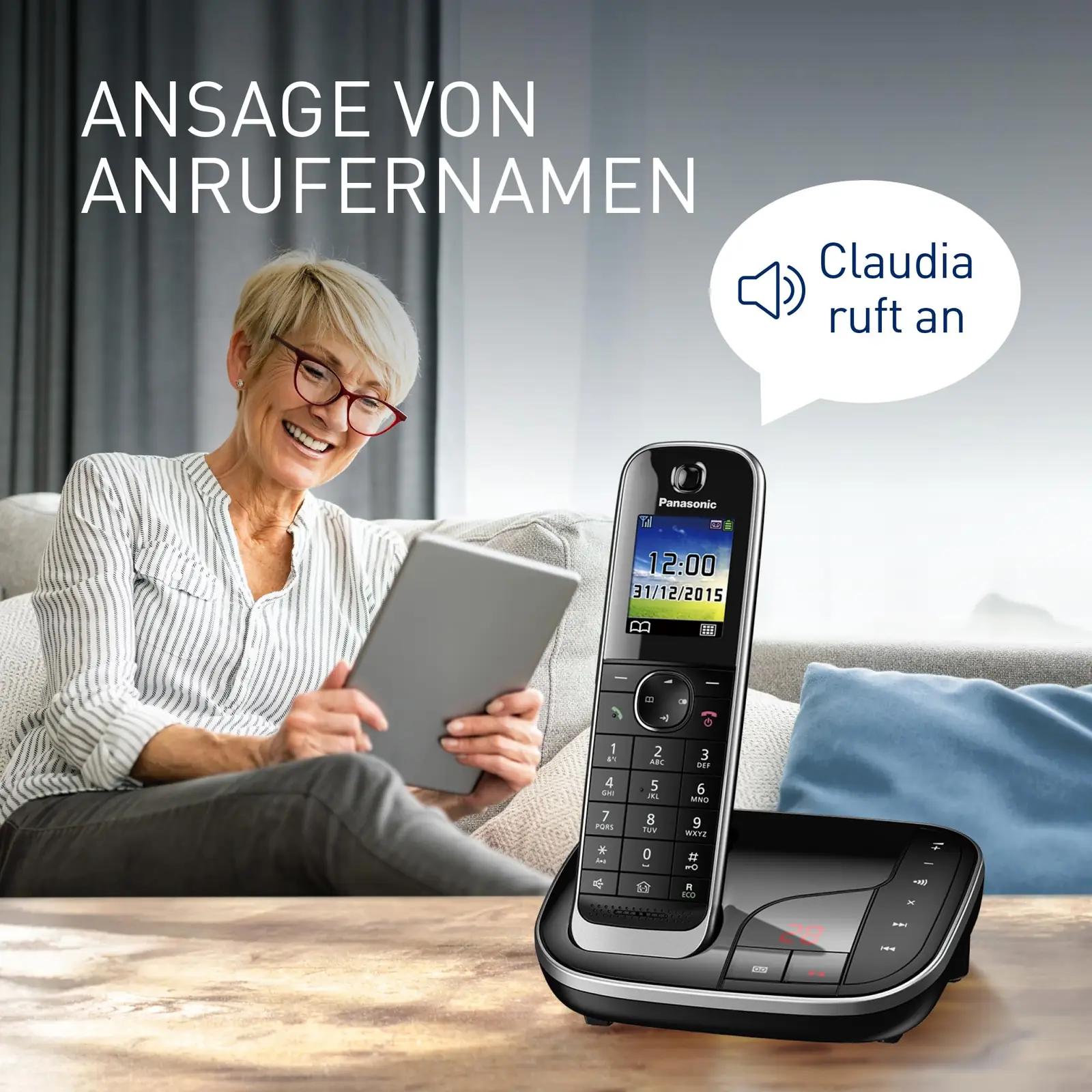 Panasonic vastupidav puuristtelefon metallkorpusega — selge heli – pilt 8