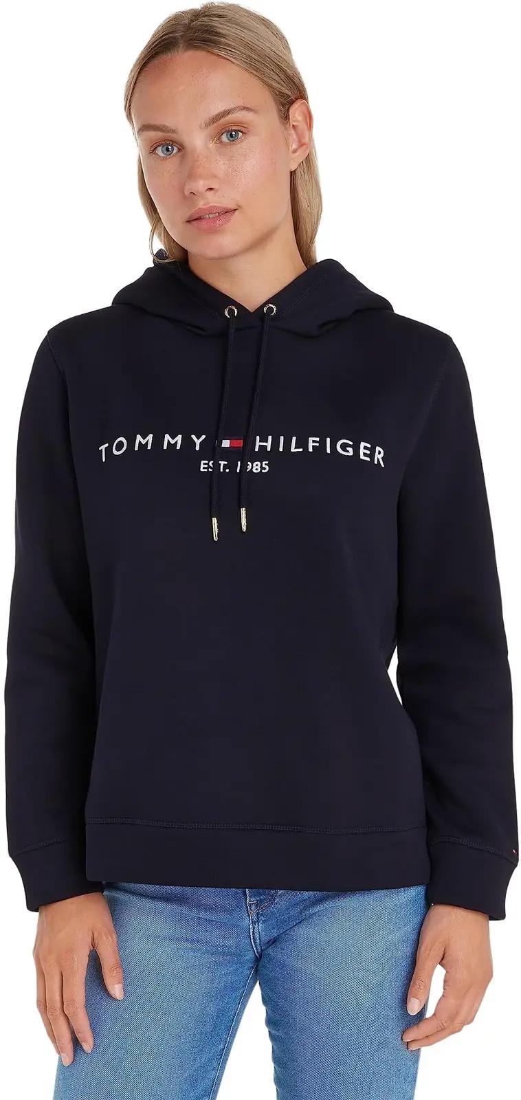 Tommy Hilfiger pehme polüester kapuutsiga naistehooldus L