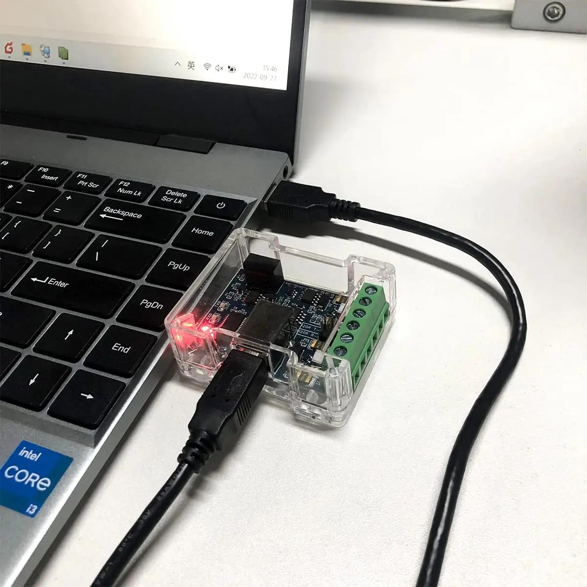 DSD TECH tööstuslik isoleeritud USB–RS485/RS422 adapter – lisavaade
