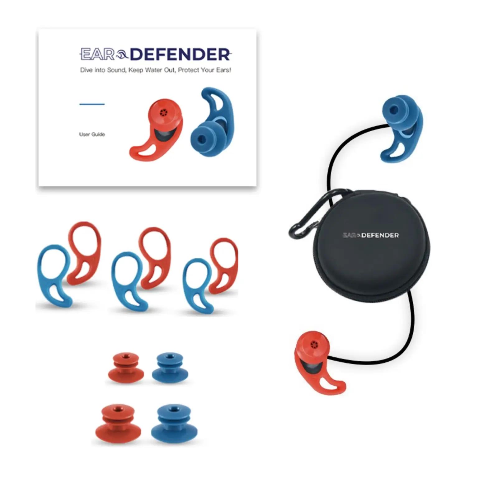 EAR DEFENDER silikoonist ujumis- ja surfiklapid