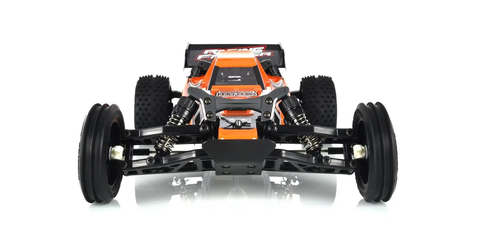 TAMIYA oranzh polypropüleenist RC-mudeli komplekt – kinkieelistus – pakend ja tarvikud
