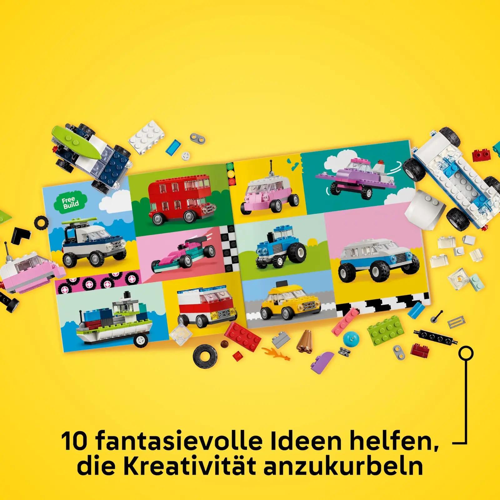 LEGO värvikas sõidukikomplekt – loov ehitusmäng 11036 – pilt 6