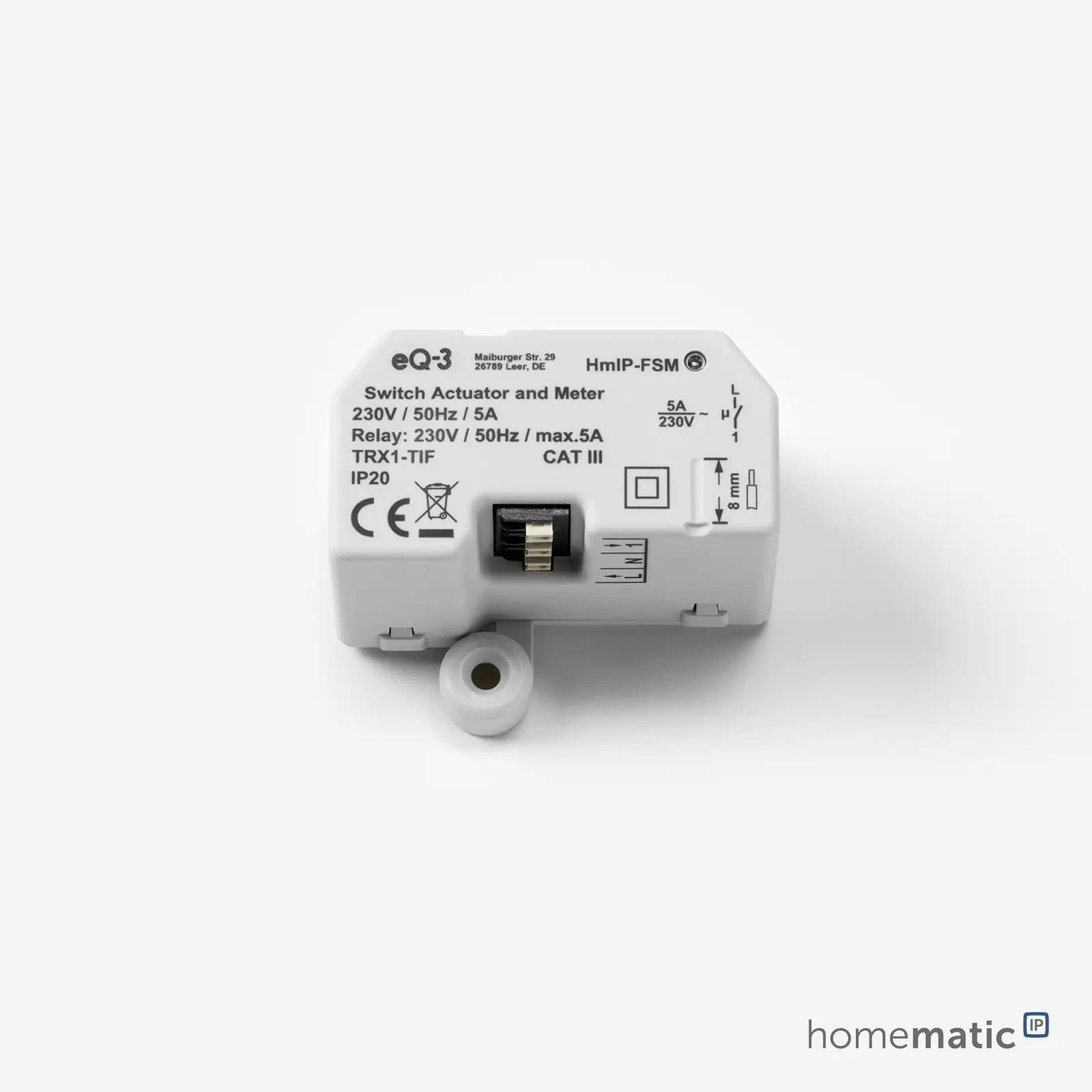 Homematic IP nutikas seinasisene lüliti ja energiaseire – pilt 6