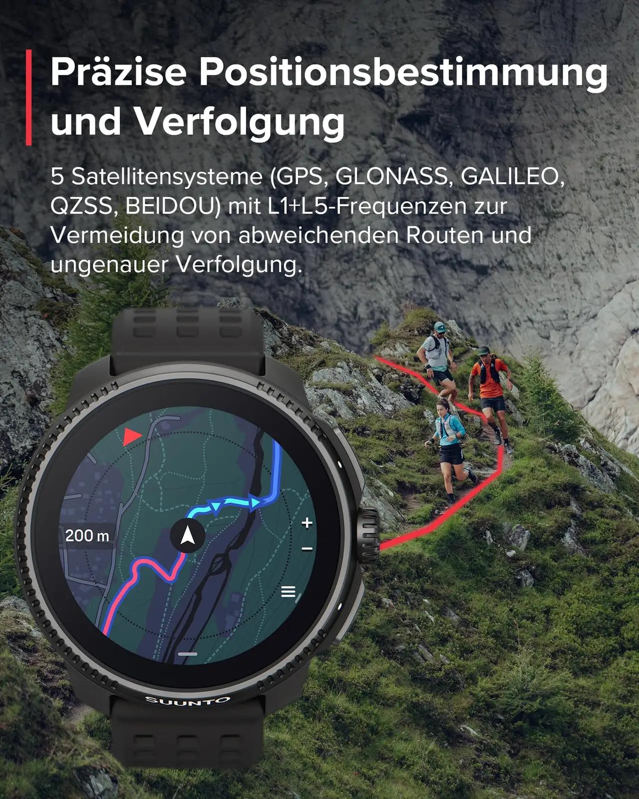 SUUNTO vastupidav sportkell — safiirklaas ja pikk aku – pakend ja tarvikud