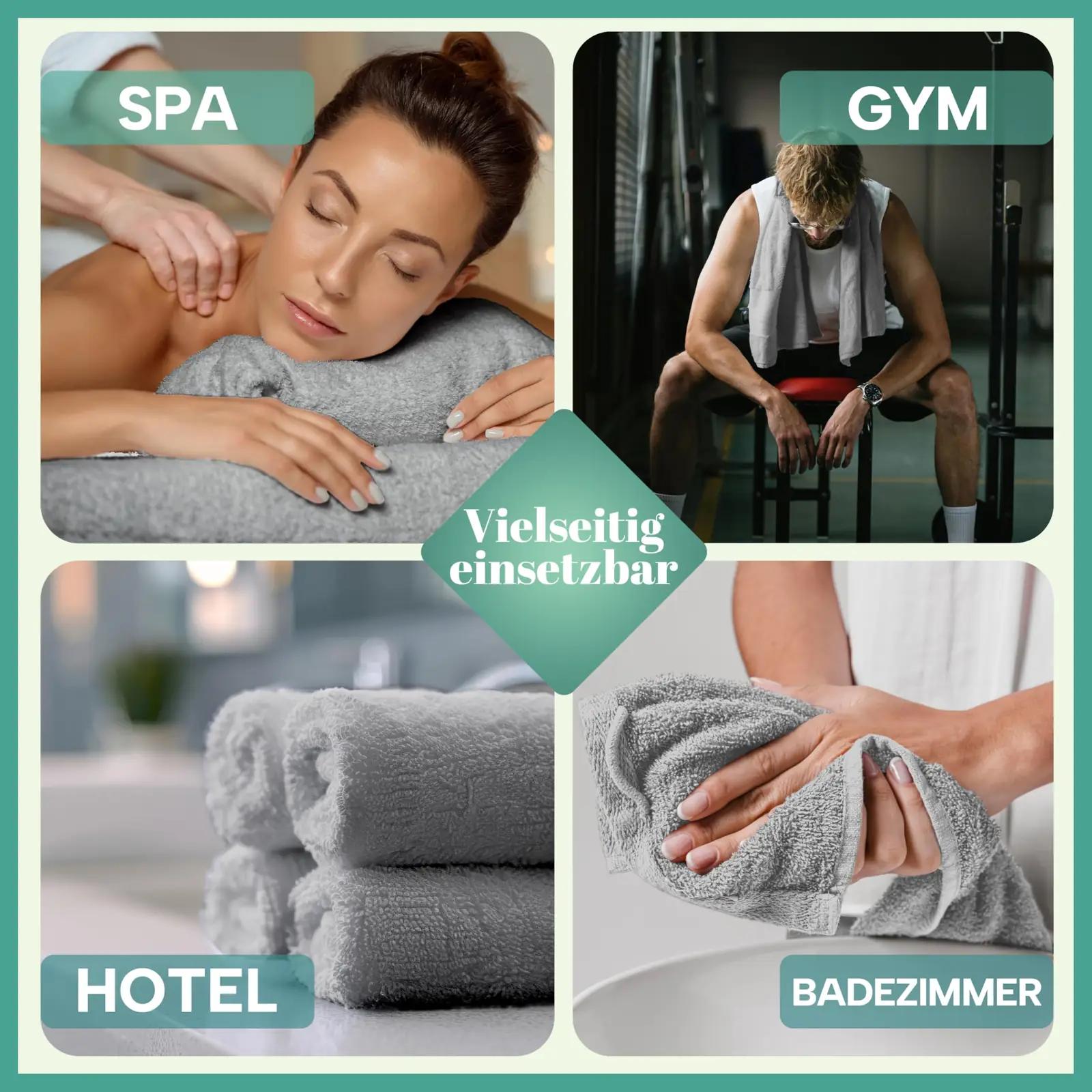 NatureMark pehmed käterätid 8-komplekt 100% puuvill – pilt 7