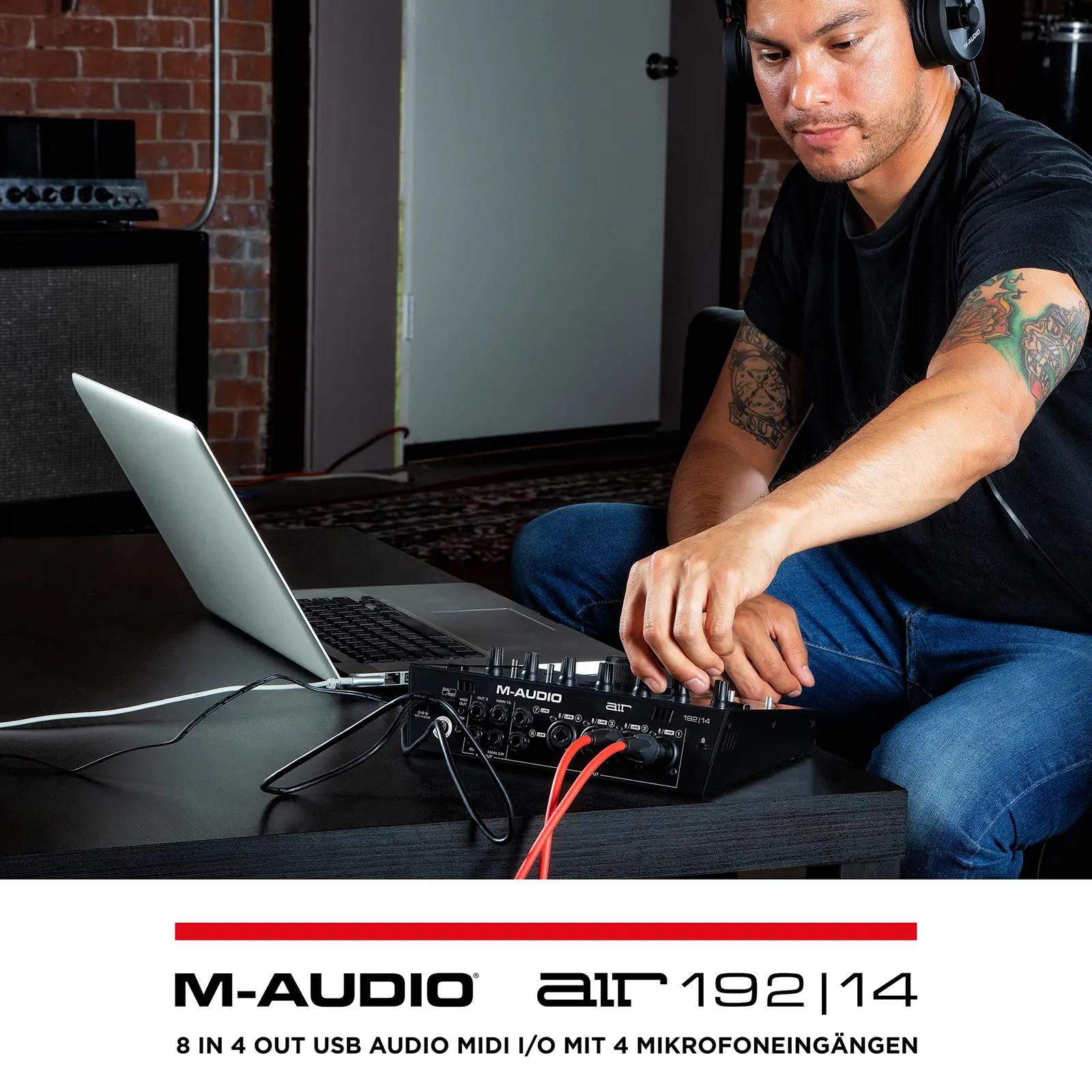 M-AUDIO stuudiokvaliteetne USB audio-liides kodustele – pilt 8