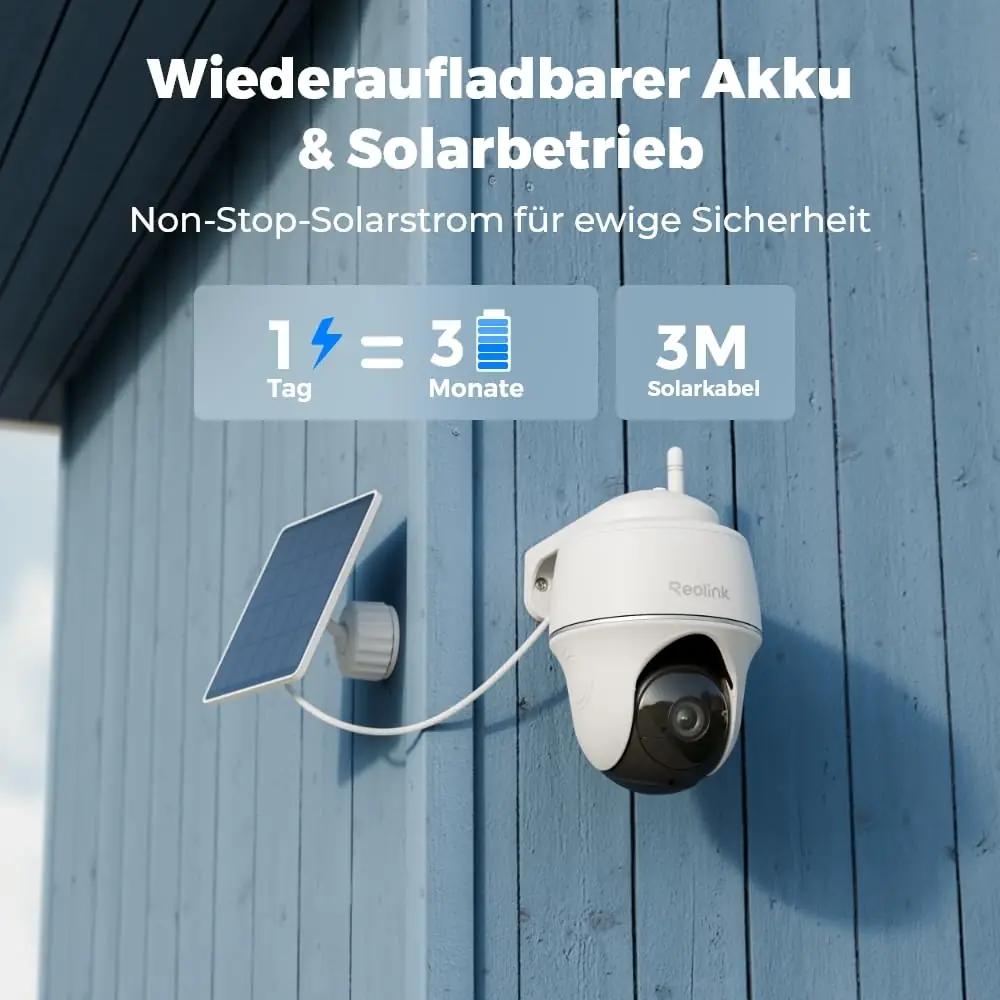 Reolink väline akukaamera koos päikesepaneeliga – turvaline valve – lisavaade