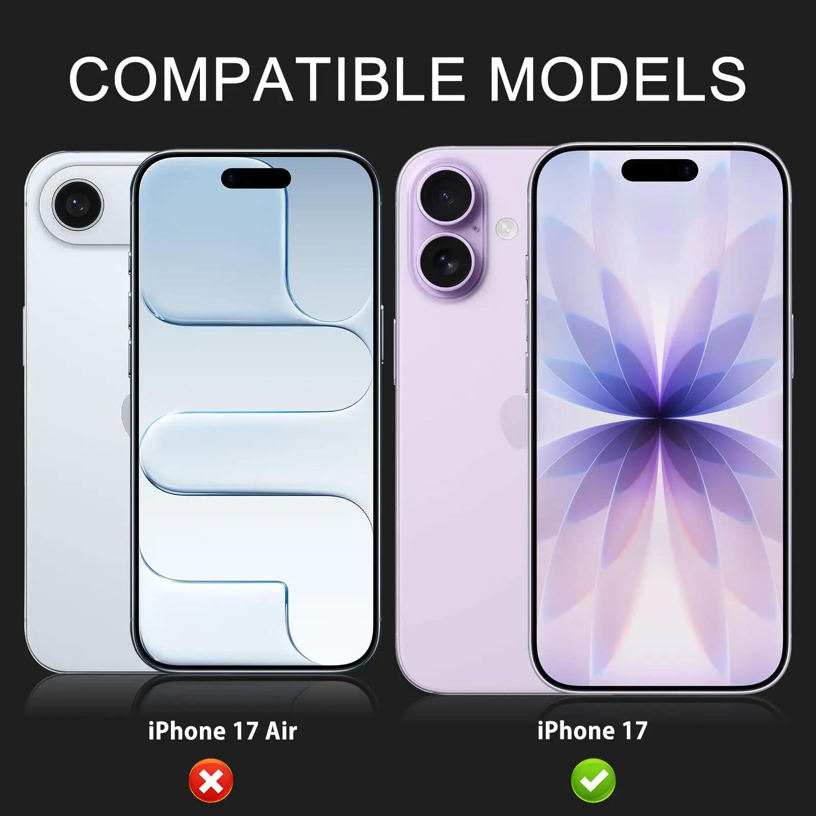 LanQii metallist kaamerakaitse iPhone 17 — tugev ja stiilne – detailne vaade
