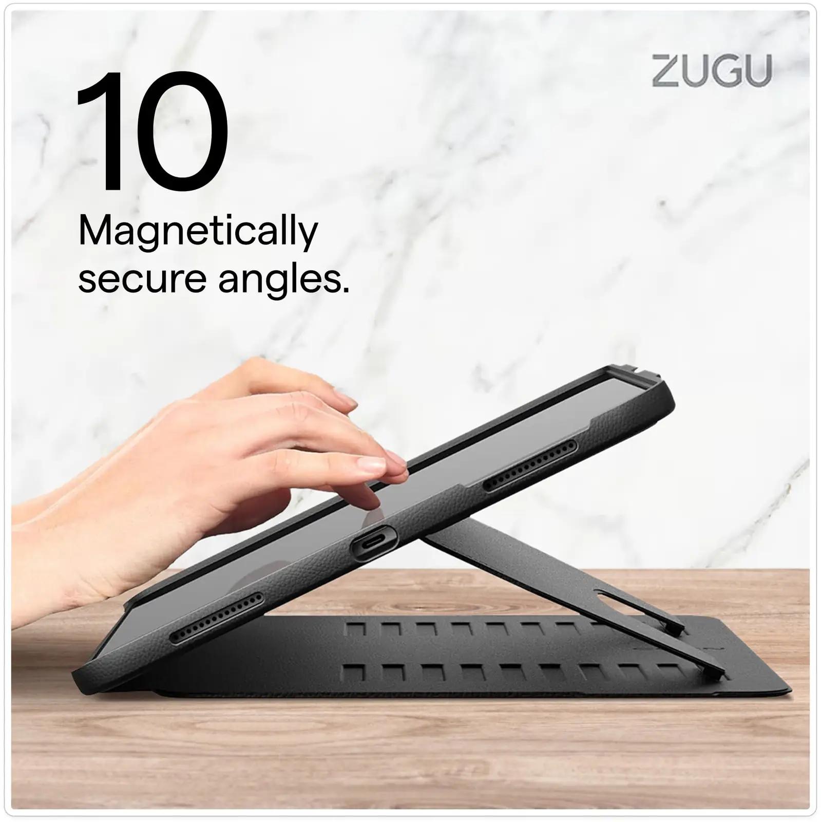 ZUGU CASE elegantne iPad Pro 12.9 kaitsekott – nahkefekt, magnet – lisavaade