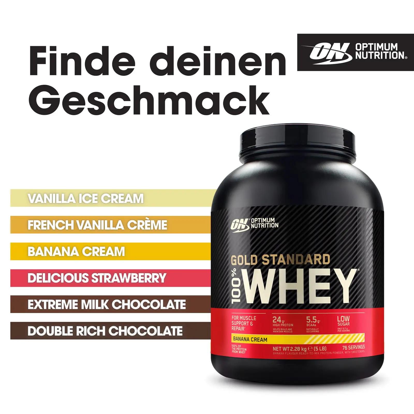 Optimum Nutrition banaanikreemi valgupulber 2.28kg – lisavaade