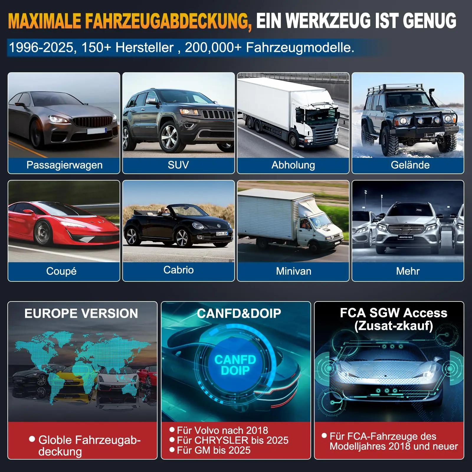 LAUNCH professionaalne X431 Pro Elite OBD2 koguauto diagnostika – pilt 6