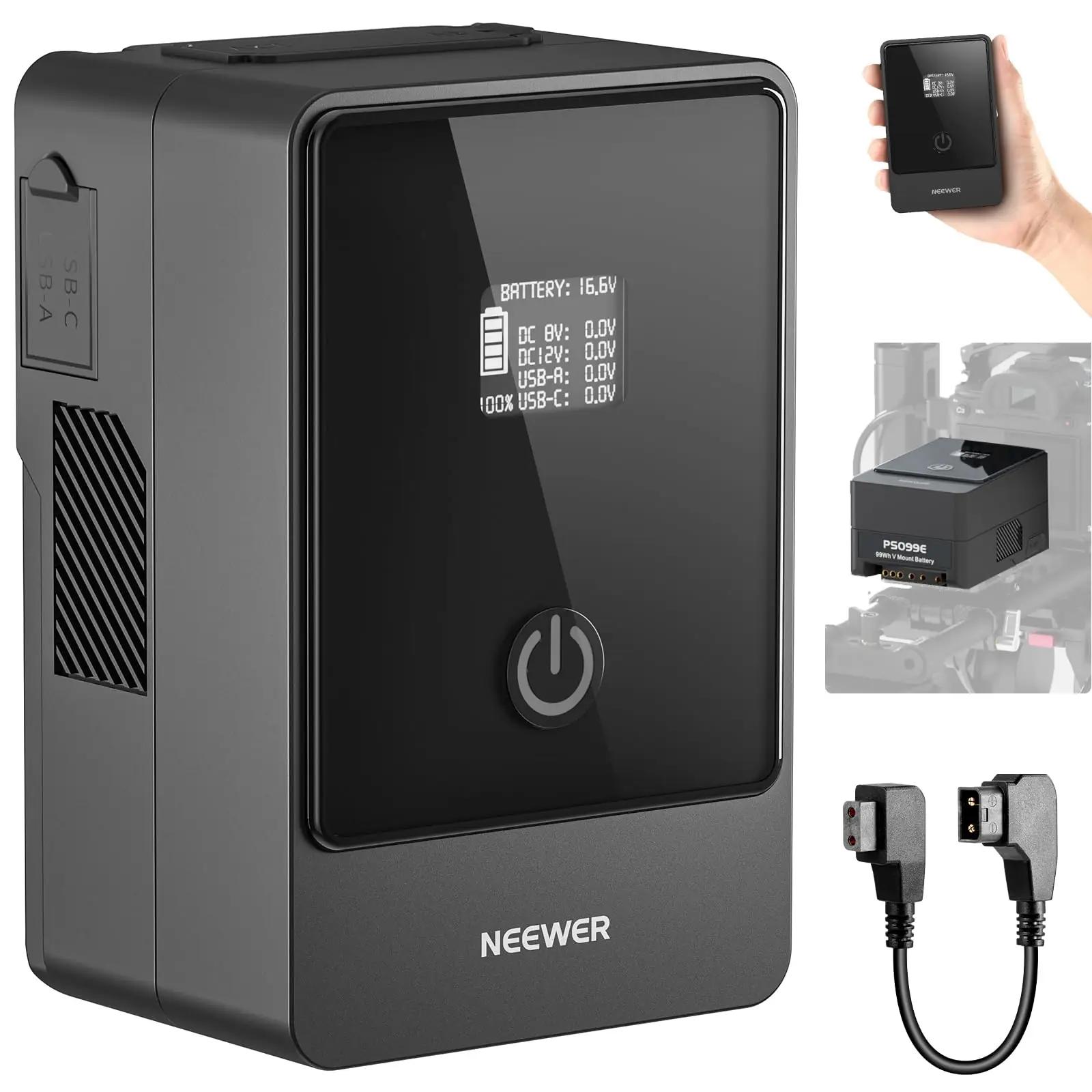 NEEWER vastupidav Mini V Mount aku 6800mAh kingituseks