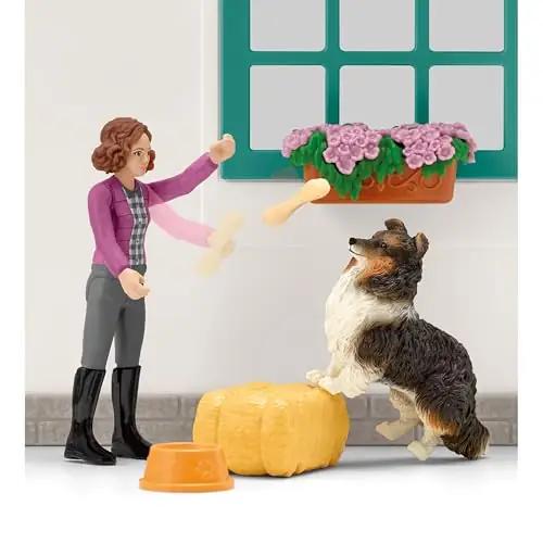 SCHLEICH mängukomplekt: modulaarne ratsapood ja talu (42568) – pilt 10