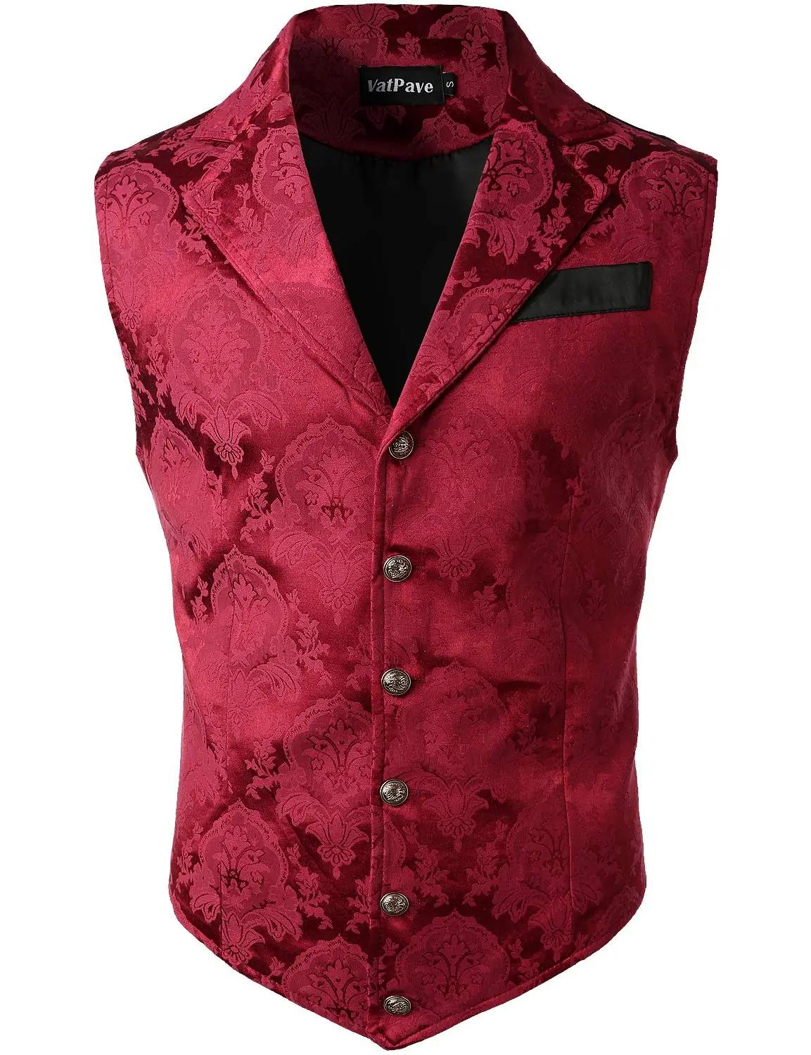 VATPAVE steampunk-gooti vest – kvaliteetne puuvillane XL – detailne vaade