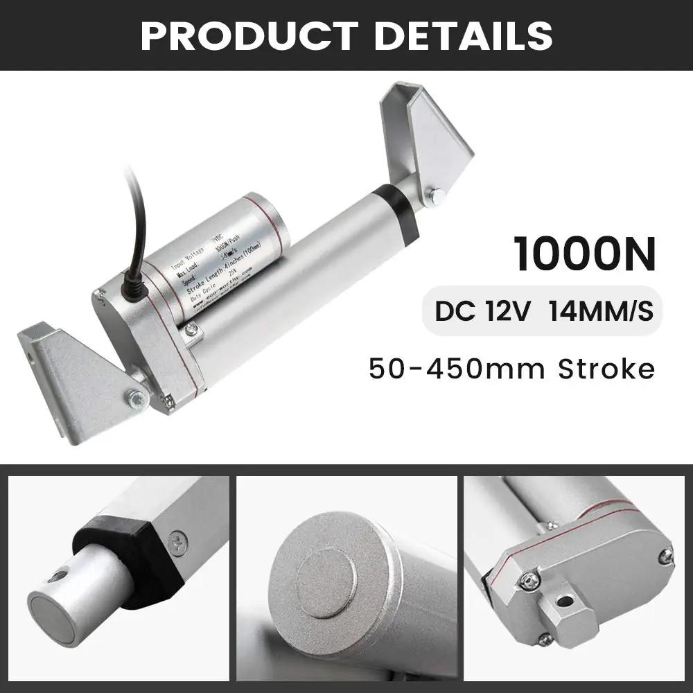 DCHOUSE vastupidav 300 mm lineaarajam — tugev leg. teras – pilt 7
