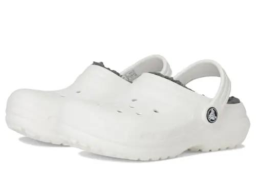 Crocs lastevoodriga klassikalised klotsid — soe ja mugav valge – pilt 7