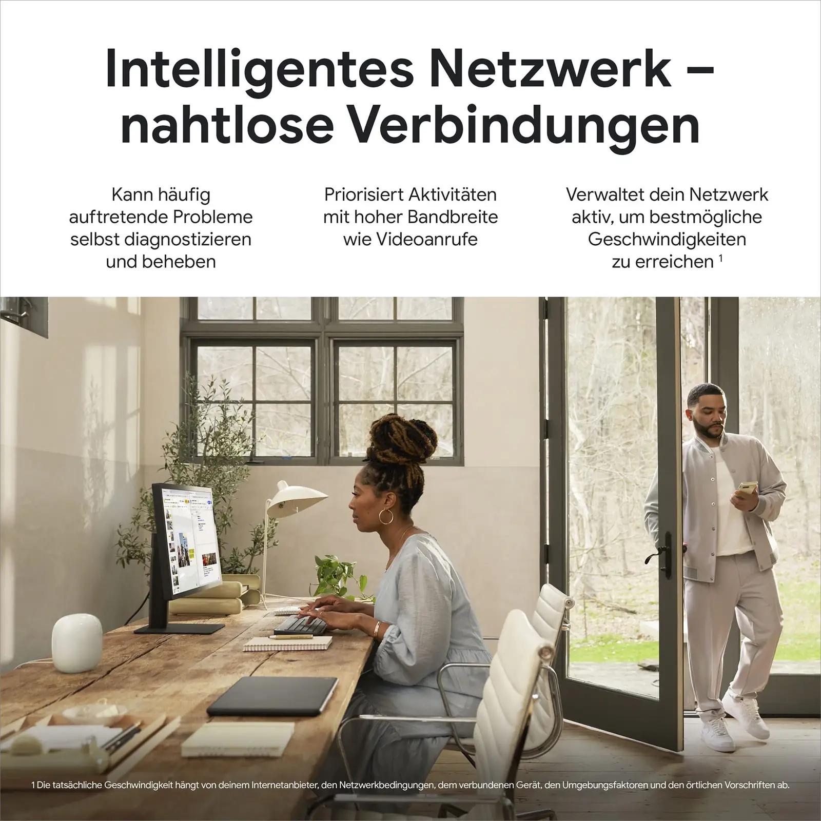 Google kodune Wi‑Fi 6E süsteem – tugev levi ja lihtne seadistus – kasutusnäide