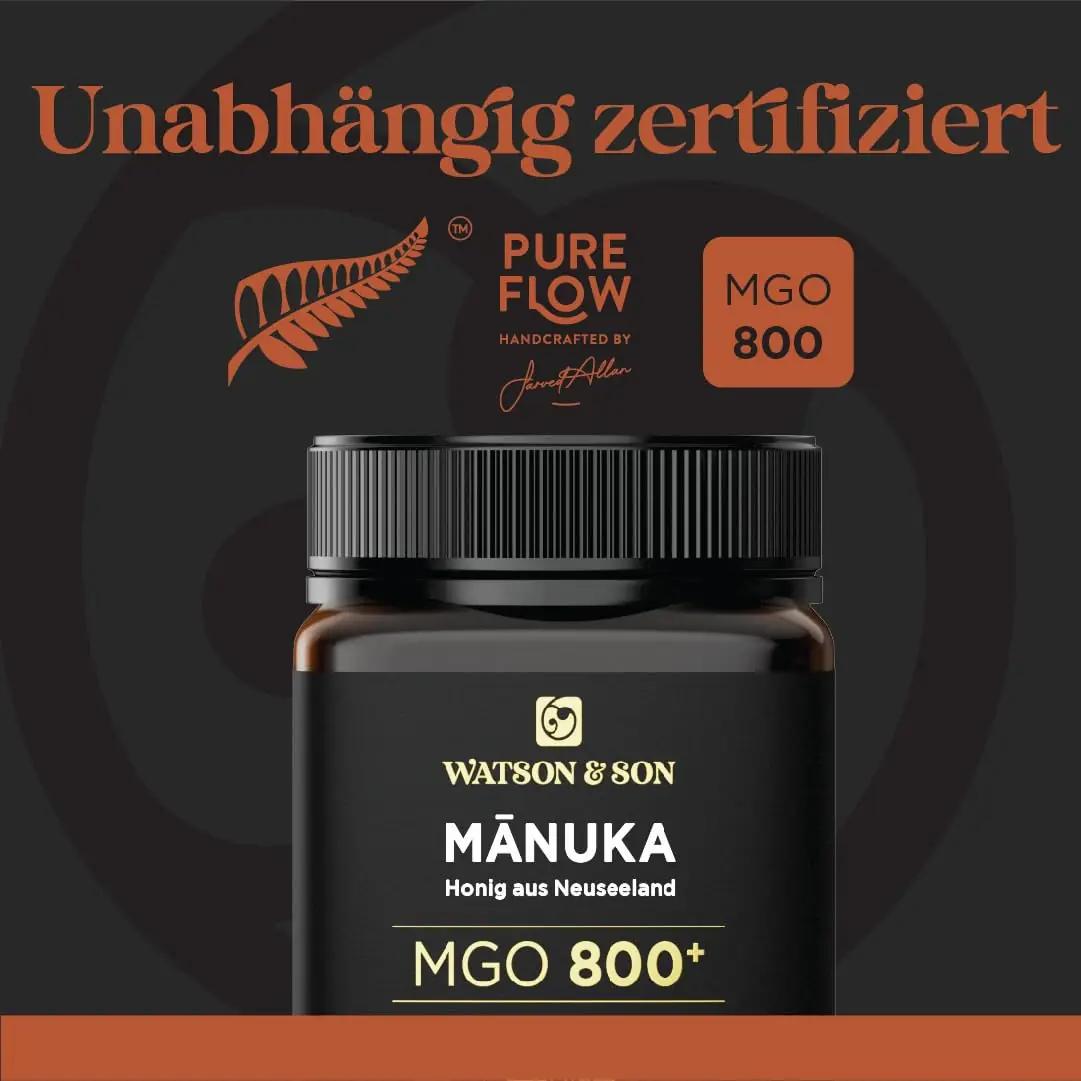 Watson & Son Manuka mesi 250 g — tugev antioksüdantne toode – pilt 7