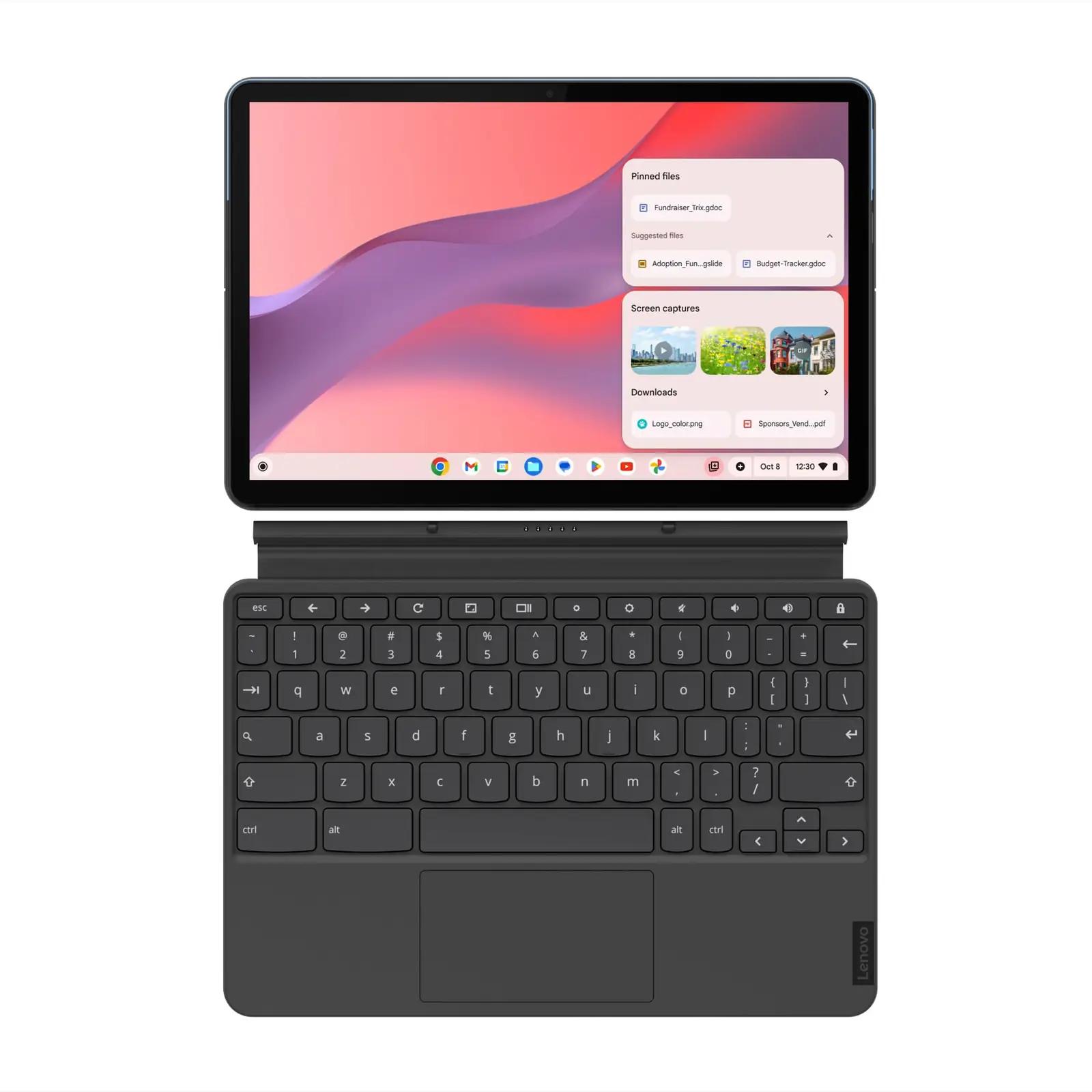 Lenovo kerge 2‑in‑1 tahvelarvuti – vastupidav reisi- ja tööseade – detailne vaade