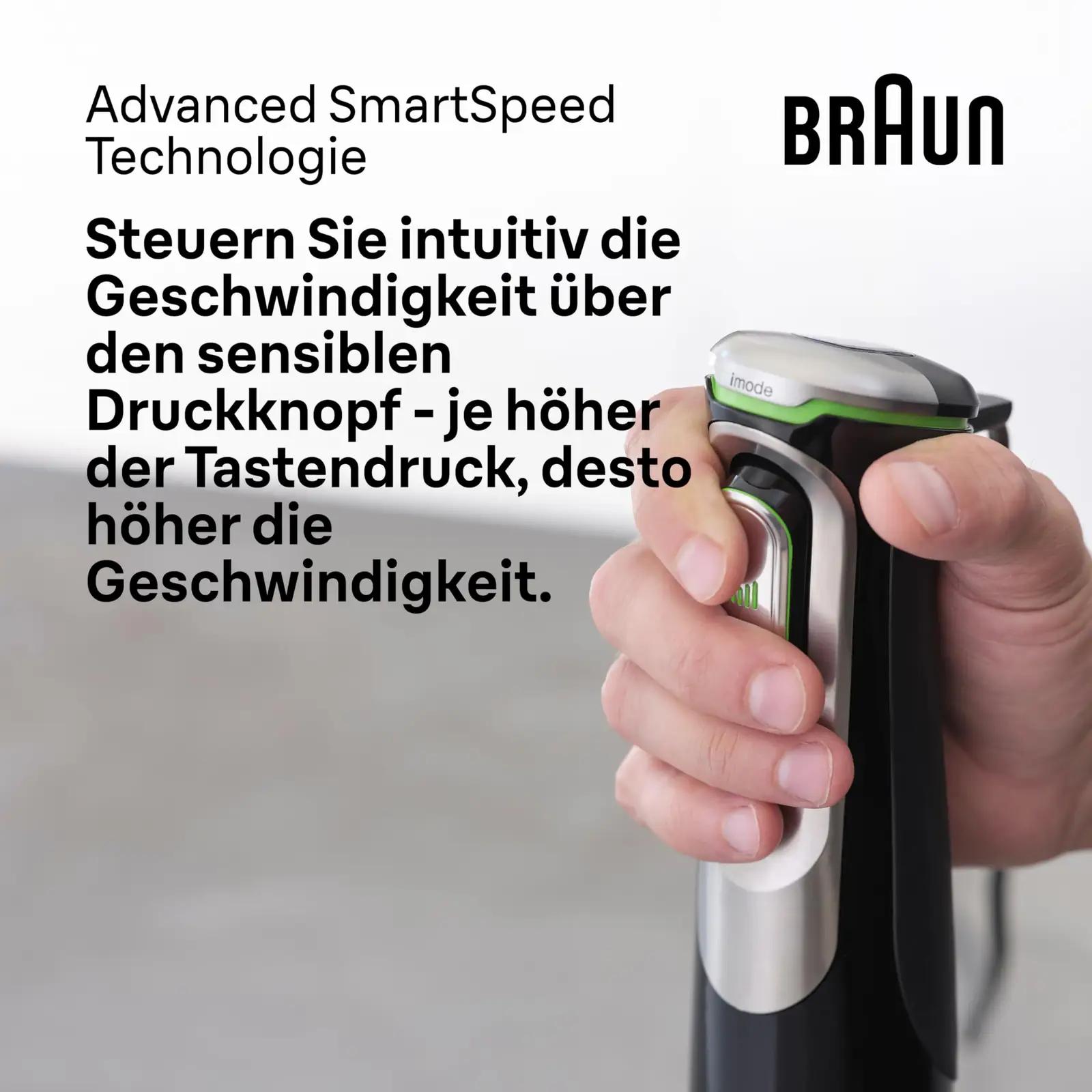 Braun roostevaba käesegisti MultiQuick 9 – võimas 1200W – pilt 8