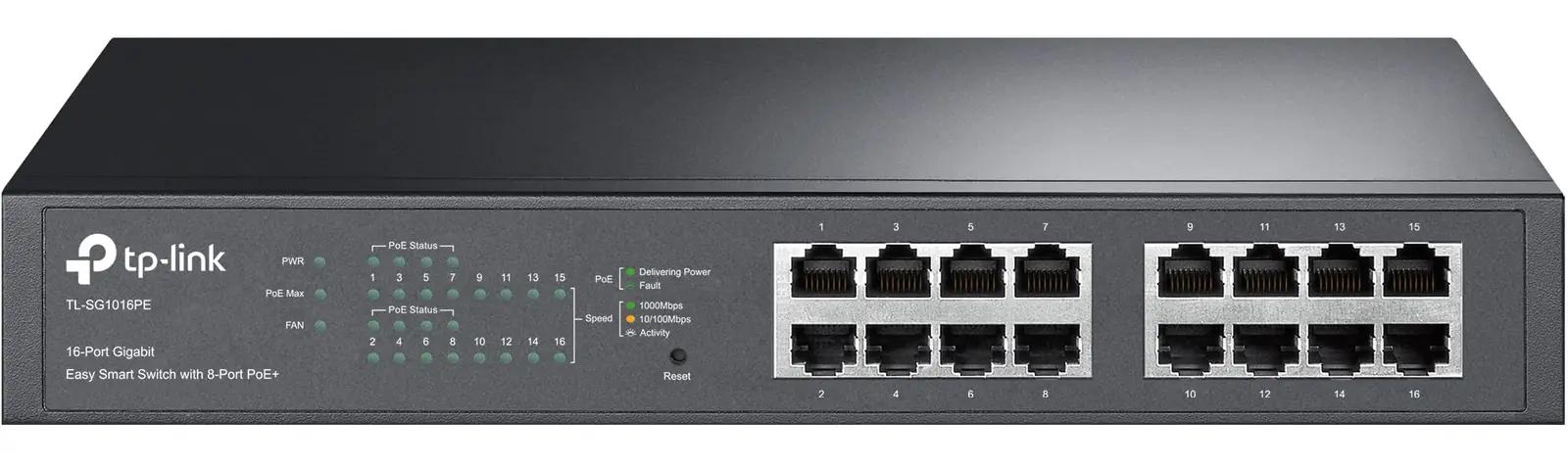 TP-Link TL-SG1016PE arvutid ja tarvikud – detailne lähivaade