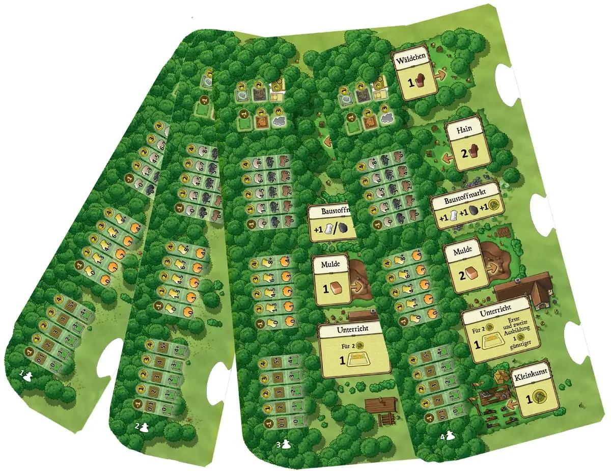 Lookout lauamäng Agricola – strateegiline pere teema charm – kasutusnäide