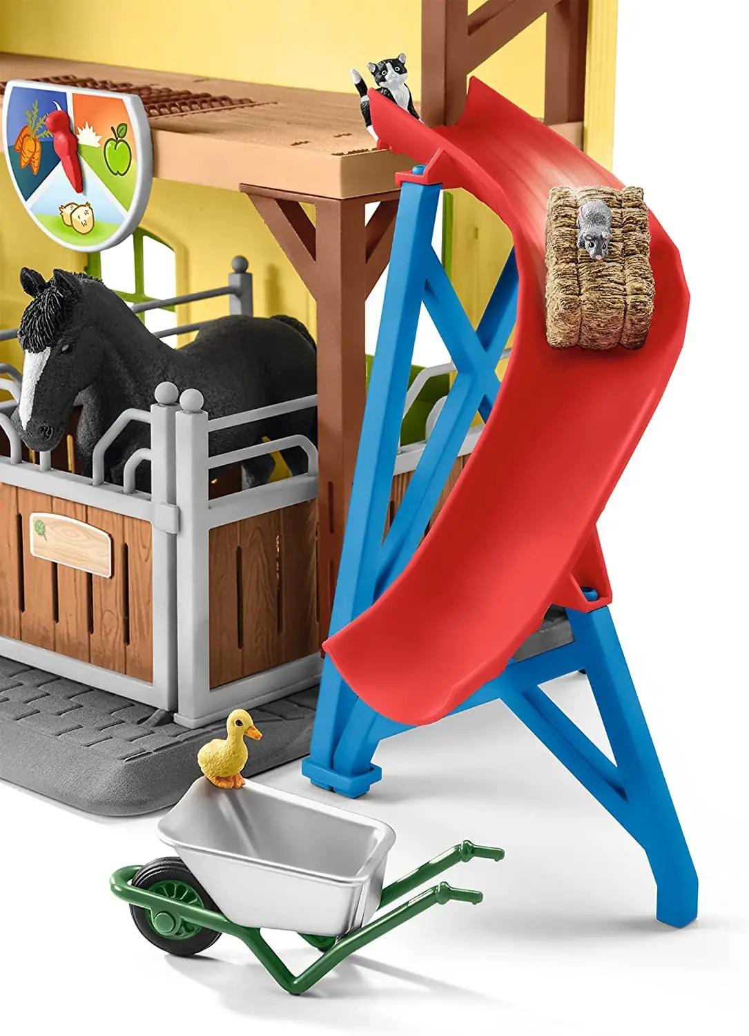SCHLEICH mängukomplekt – realistlik hobusetall lastele – pilt 6