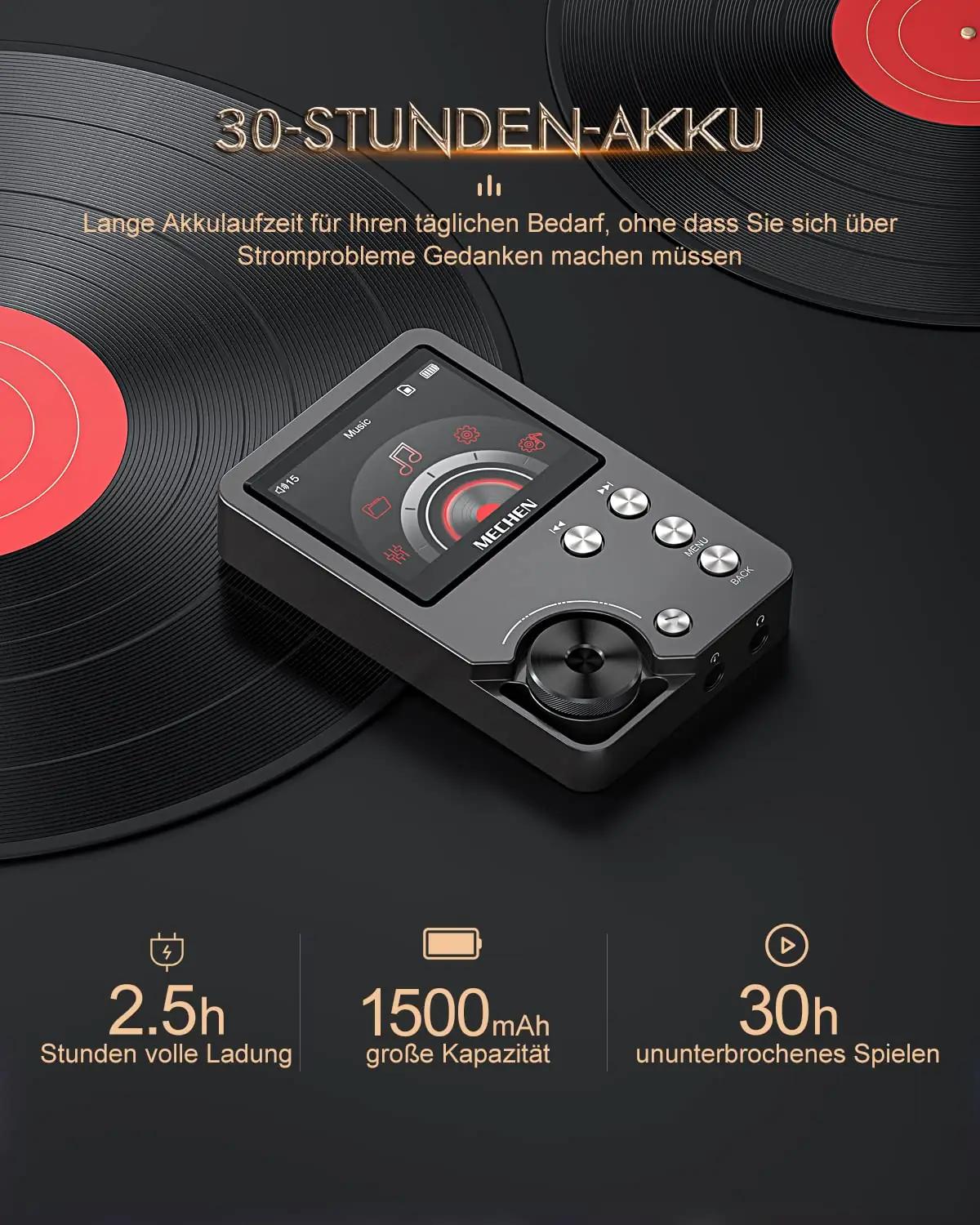 MECHEN M30 kvaliteetne kaasaskantav Hi‑Res muusikamängija 64GB – pilt 6