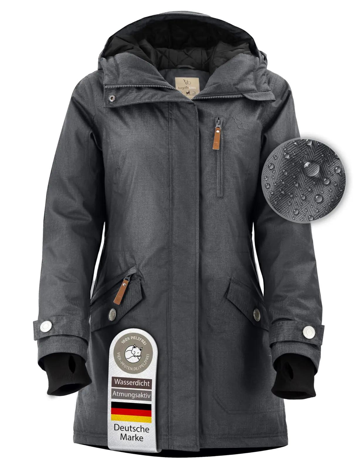 berydale naiste parkajope – soe ja veekindel BD100 parka – pilt 9