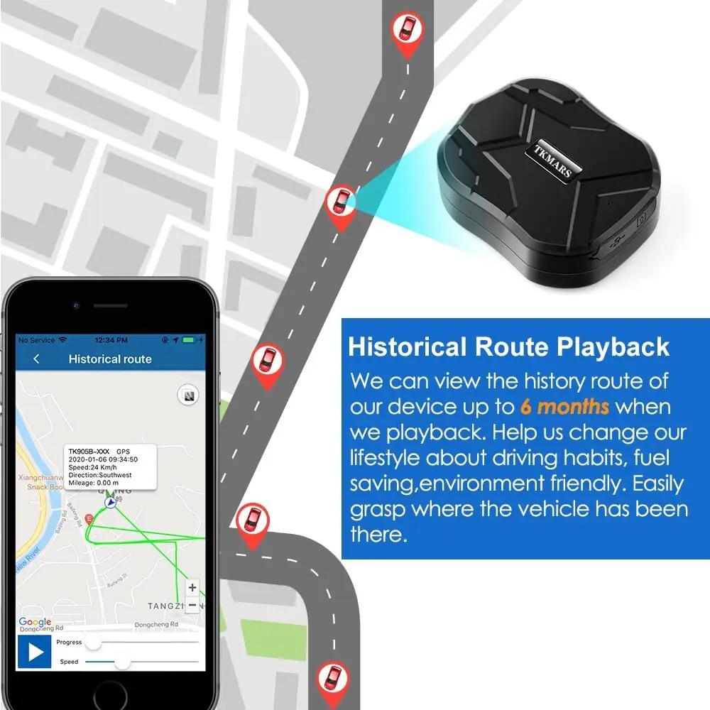 TKMARS magnetiline GPS-jälgija auto ja veo jaoks 10000mAh – lisavaade