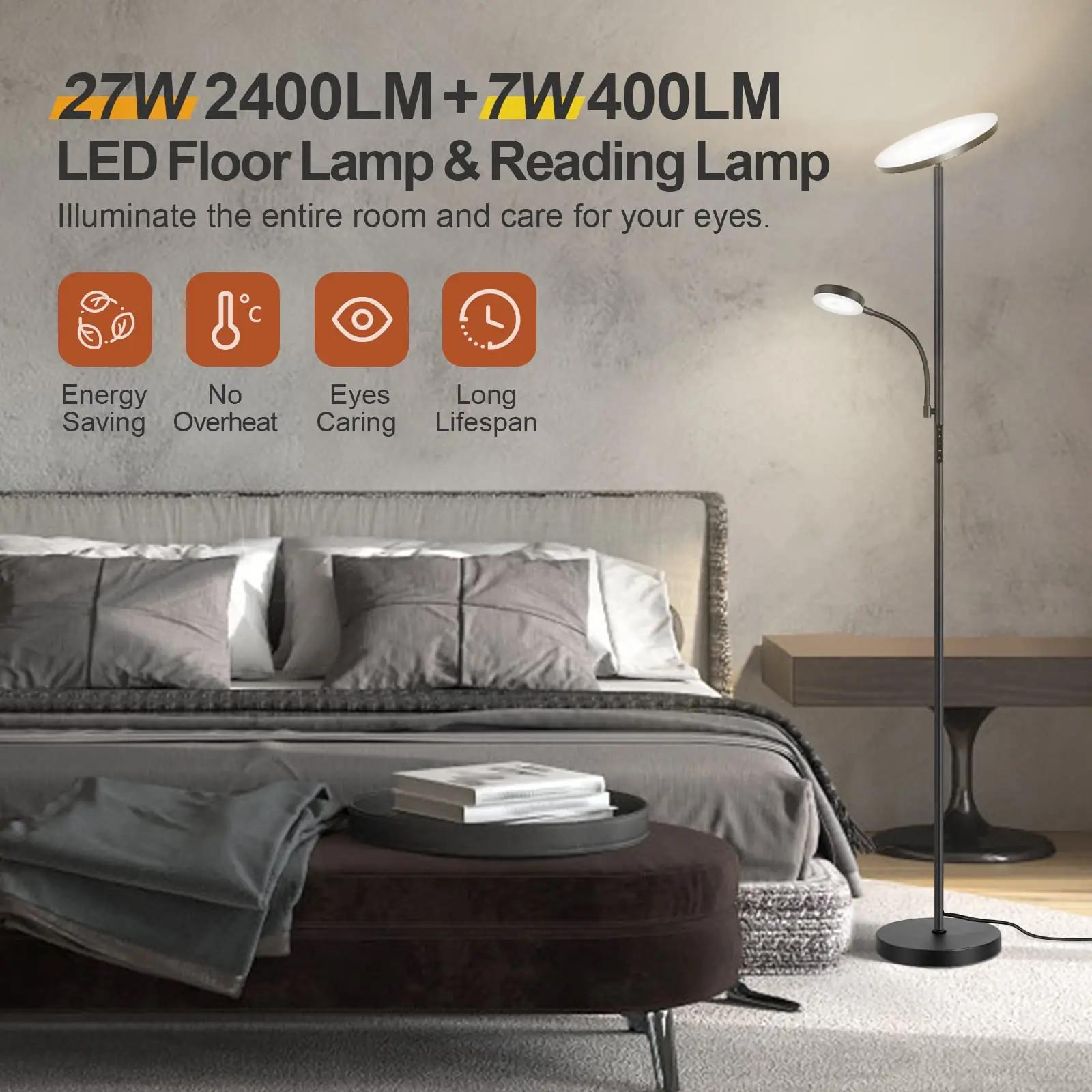 OUTON mitmeotstarbeline LED-lamp – reguleeritav lugemisvalgustus – kasutusnäide
