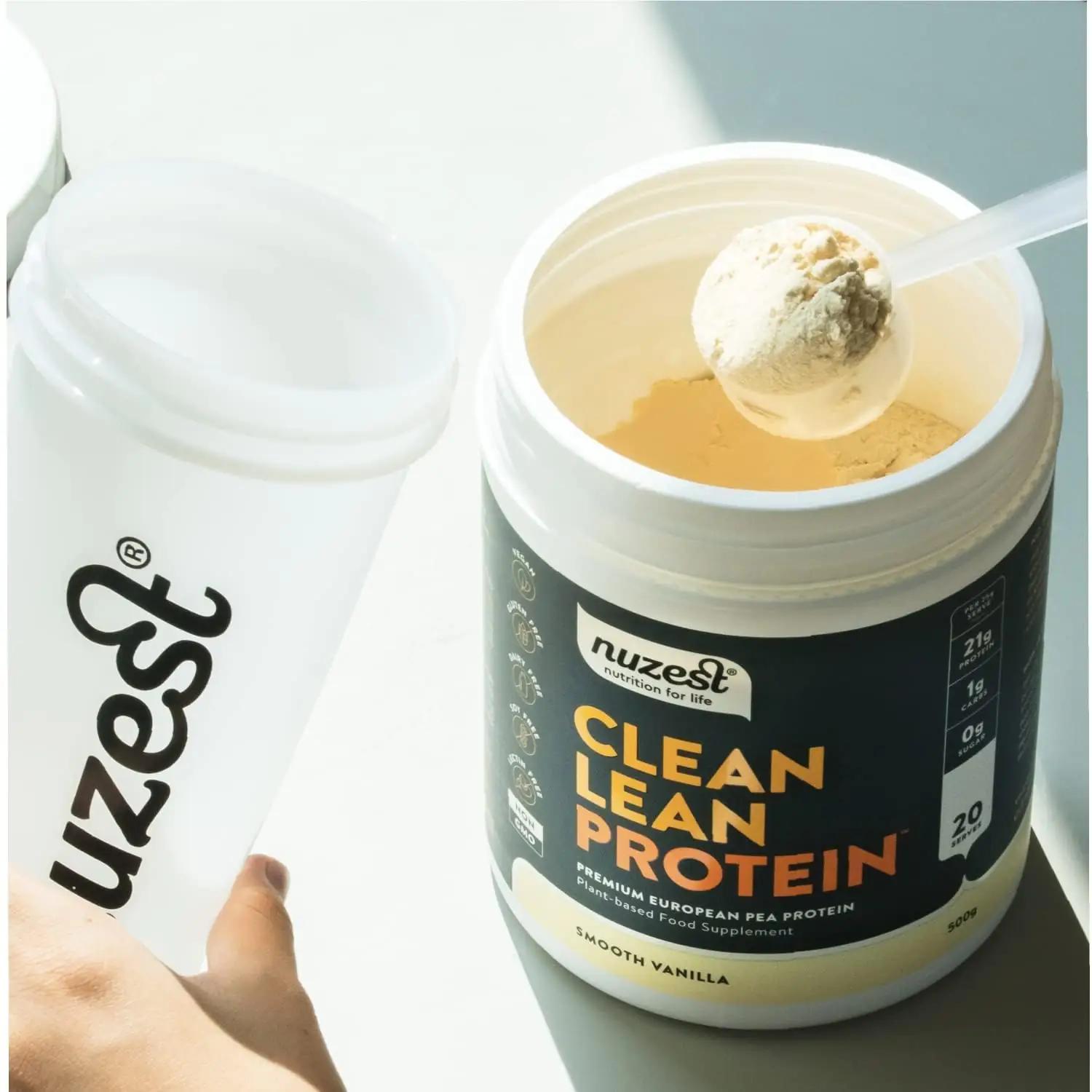 Nuzest naturaalne hernevalk vanilliga — madala süsivesikuga – lisavaade