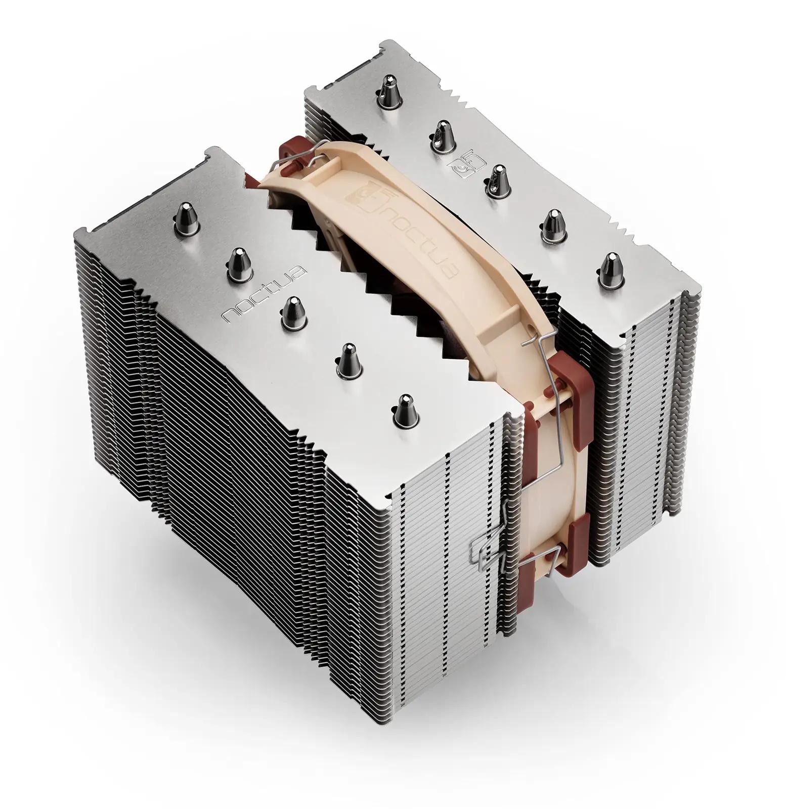 Noctua kompaktne CPU-õhkjahuti — madal profiil ja vaikne töö – kasutusnäide