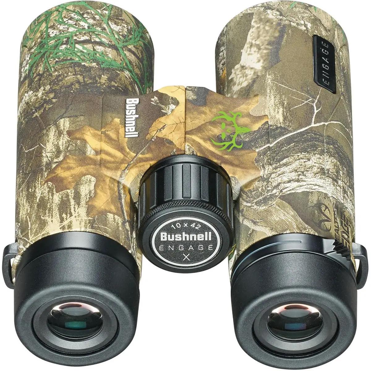 Bushnell 10×42 binokkel camo – kompaktne ja terav pilt – detailne vaade