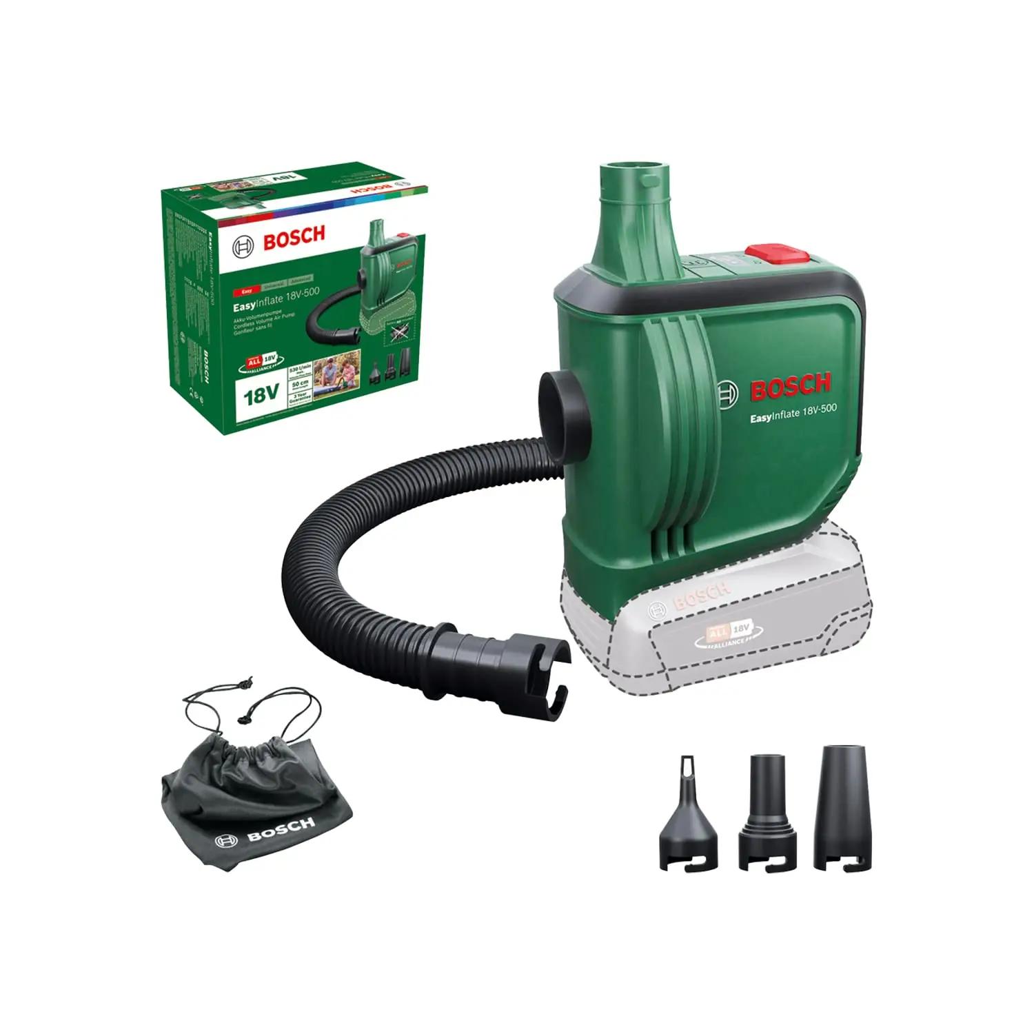 Bosch kaasaskantav elektriline õhupump EasyInflate 18V — kiire