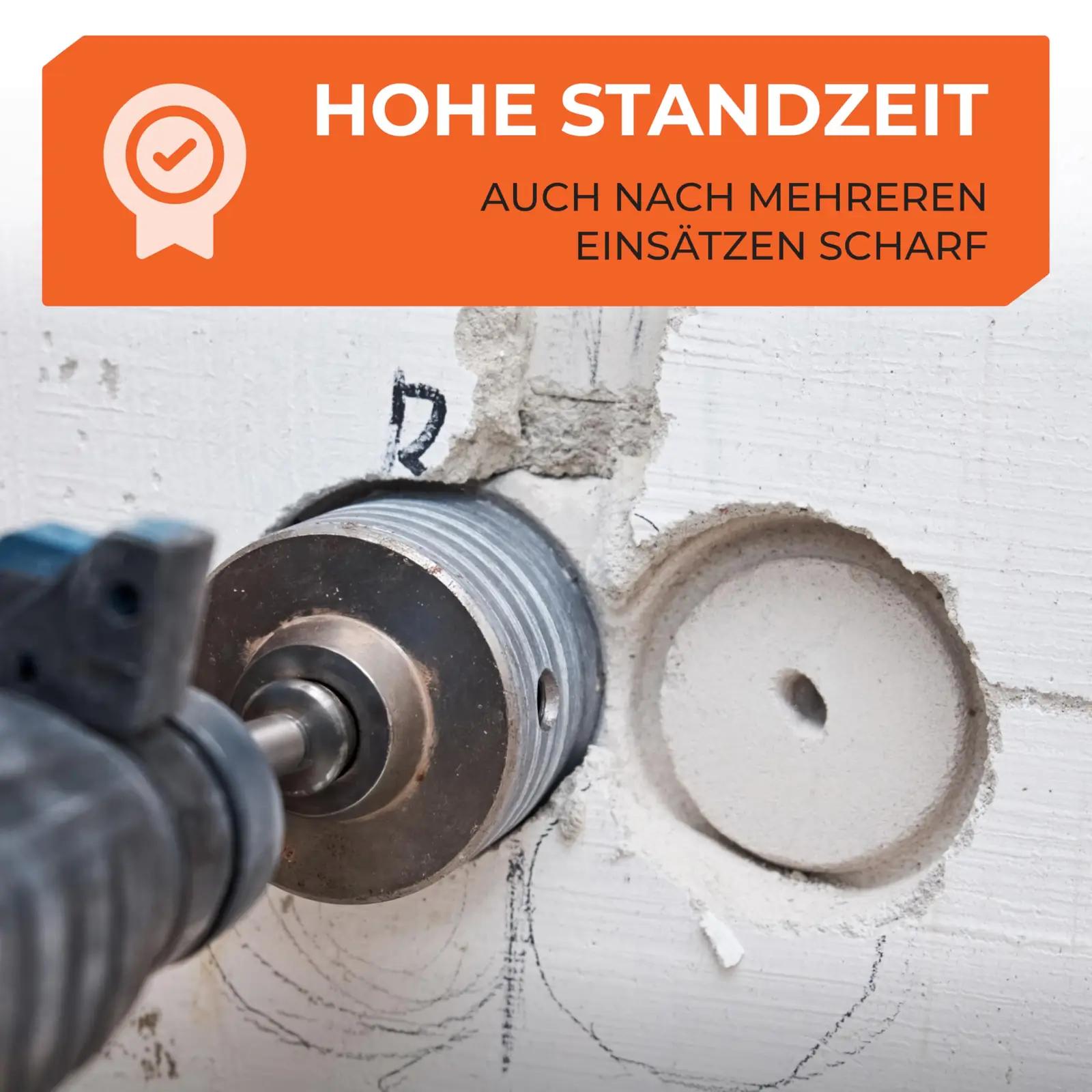 BAUBECK vastupidav 82 mm SDS Plus bohrkrone betoonile – lisavaade