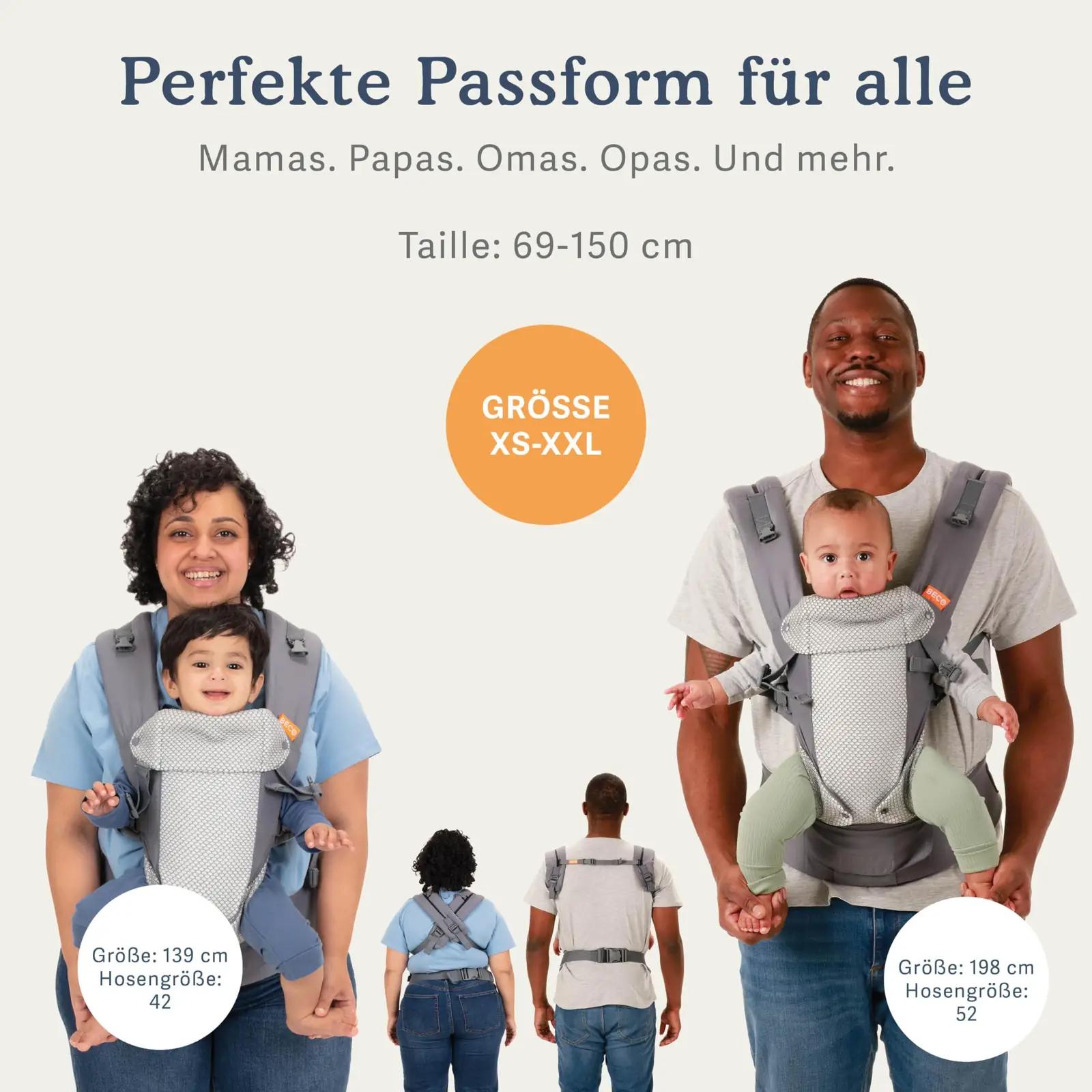 Beco ergonoomiline kanduja beebile — hingav 3D-mesh – lisavaade