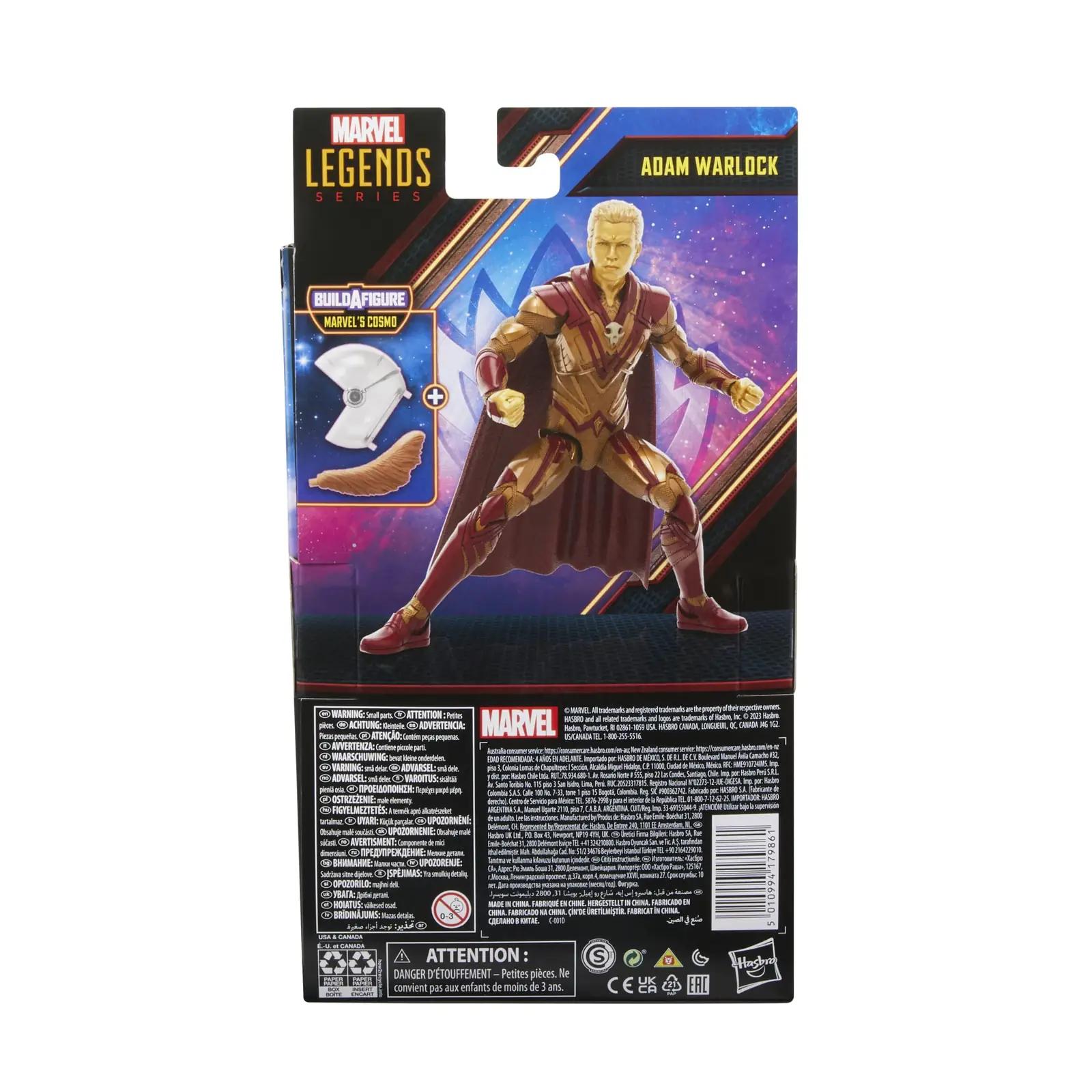 Marvel Press Adam Warlock 15 cm – kollektsioneeritav mängufiguur – pakend ja tarvikud