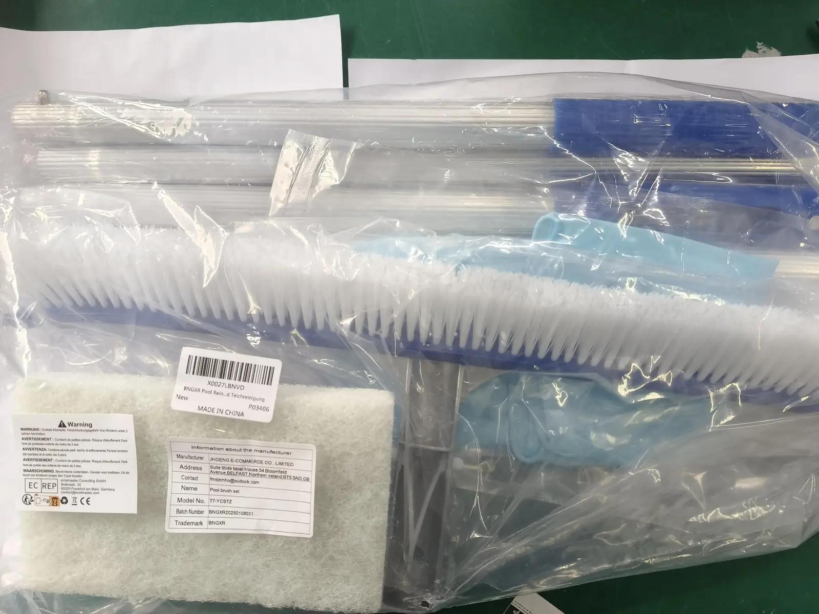BNGXR vastupidav basseini puhastuskomplekt – alumiiniumstangiga – pilt 8