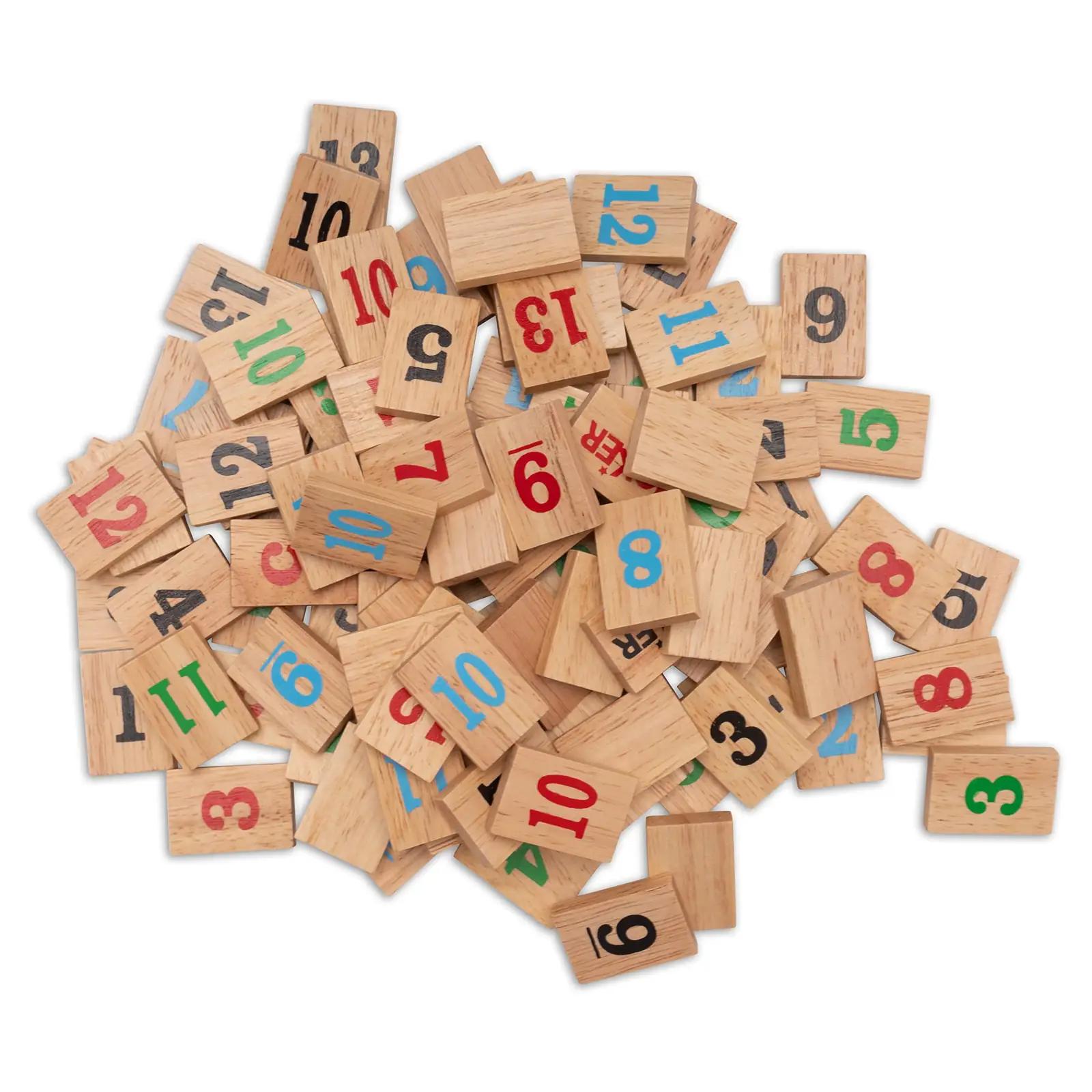 LOGOPLAY puidust seltskonnamäng 6 mängijale – klassikaline Rummy – detailne vaade
