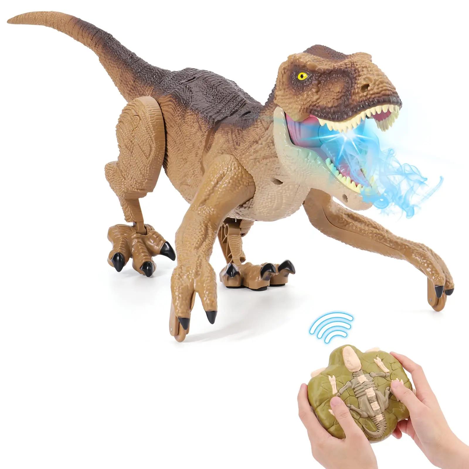 NEXBOX mänguline plastikust kaugjuhtimismehhanismiga T-rex