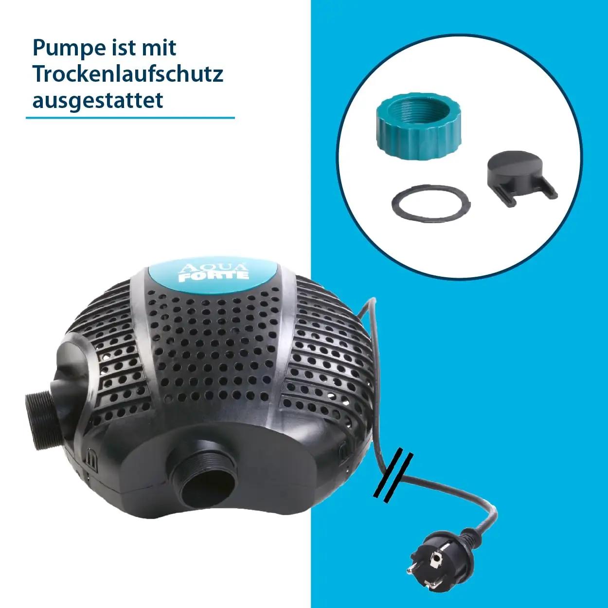 AquaForte vastupidav plastikpump – filtripumbad – kasutusnäide