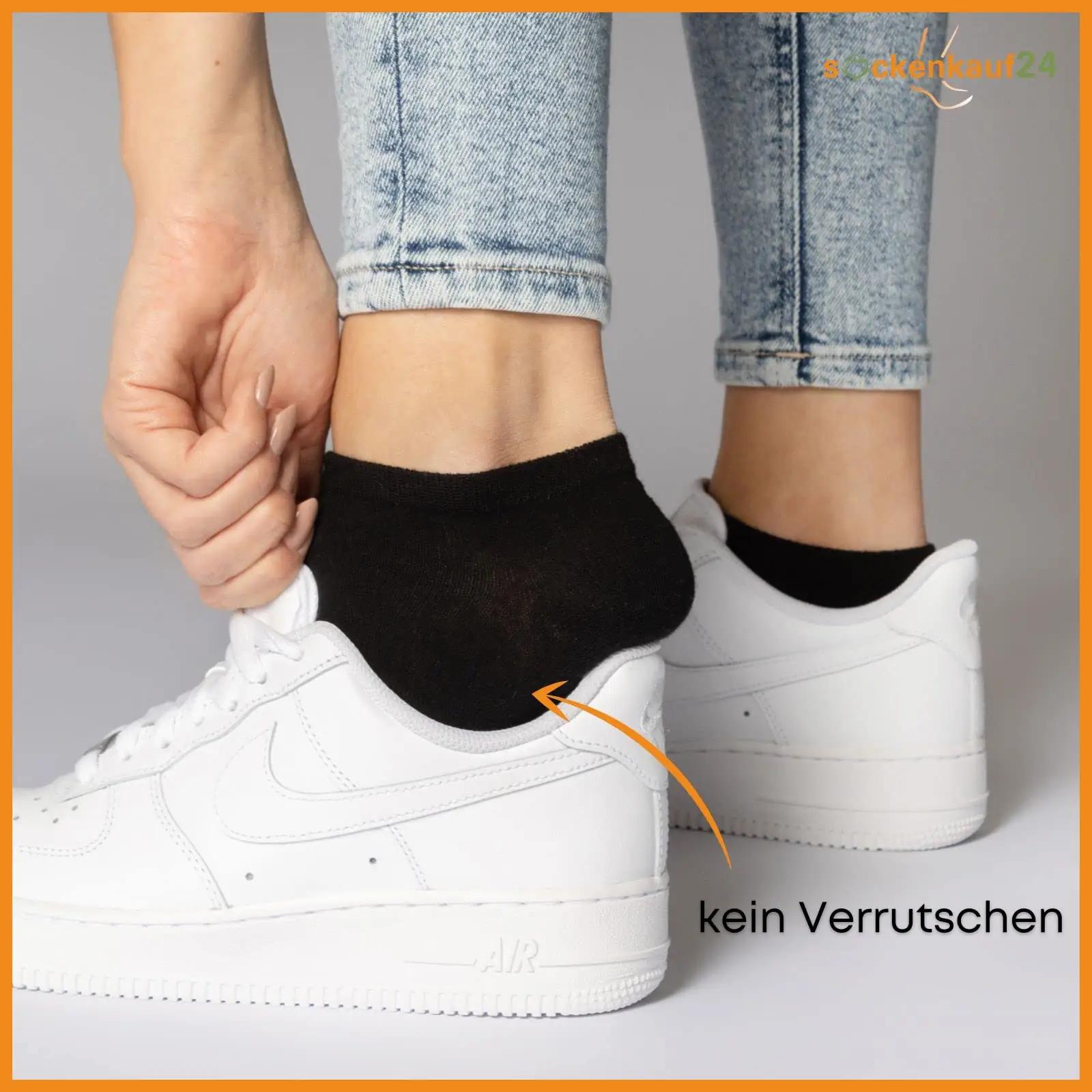 sockenkauf24 puuvillased sneaker-sokid – mugav komplekt 30 paari – lisavaade