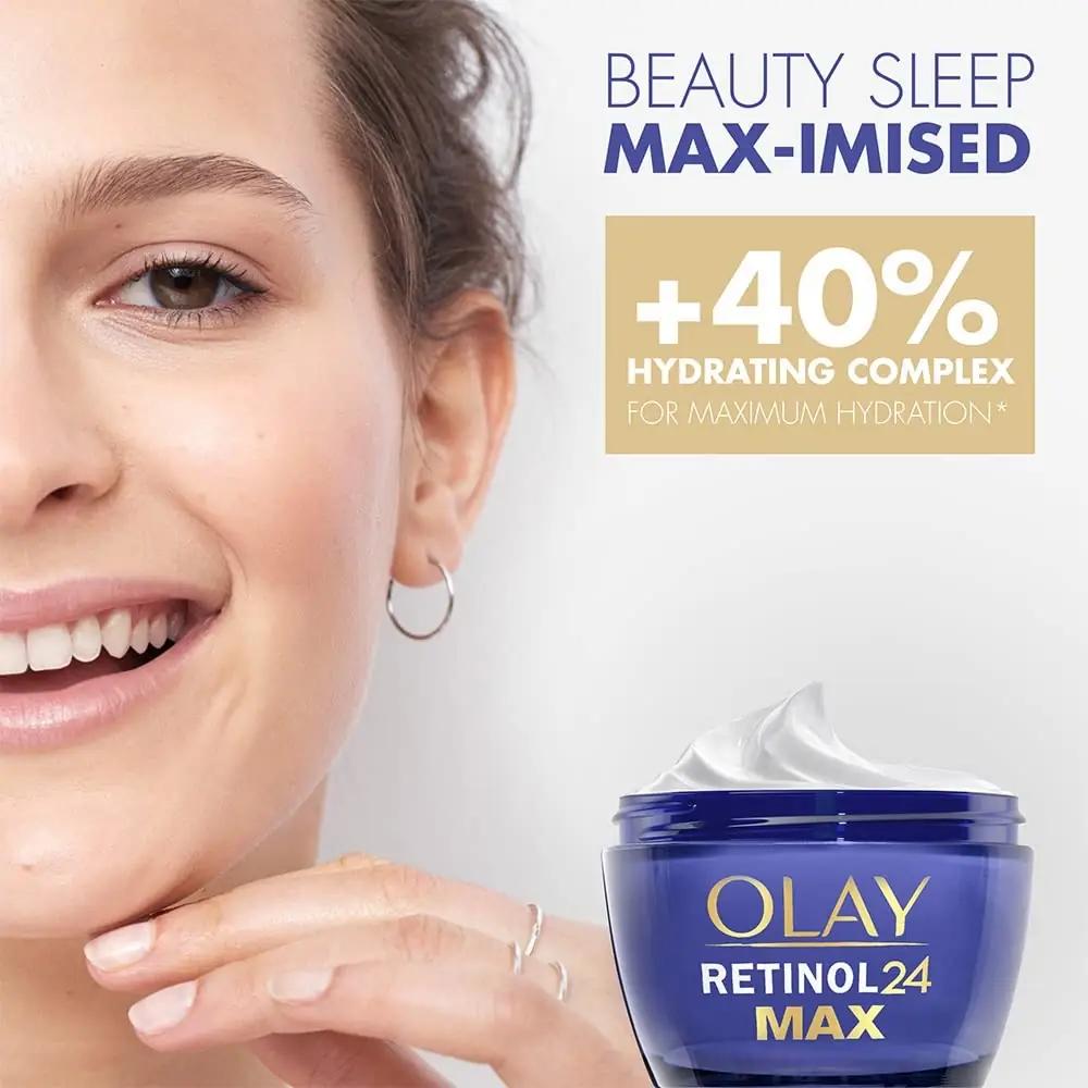 Olay retinoolne öökreem – intensiivne naha uuendaja 50 ml – kasutusnäide