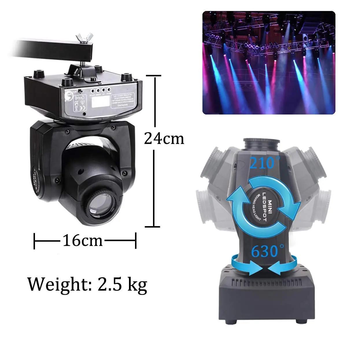 U`King LED-moving head 50W – kompaktne DJ-valgusti kingituseks – lisavaade